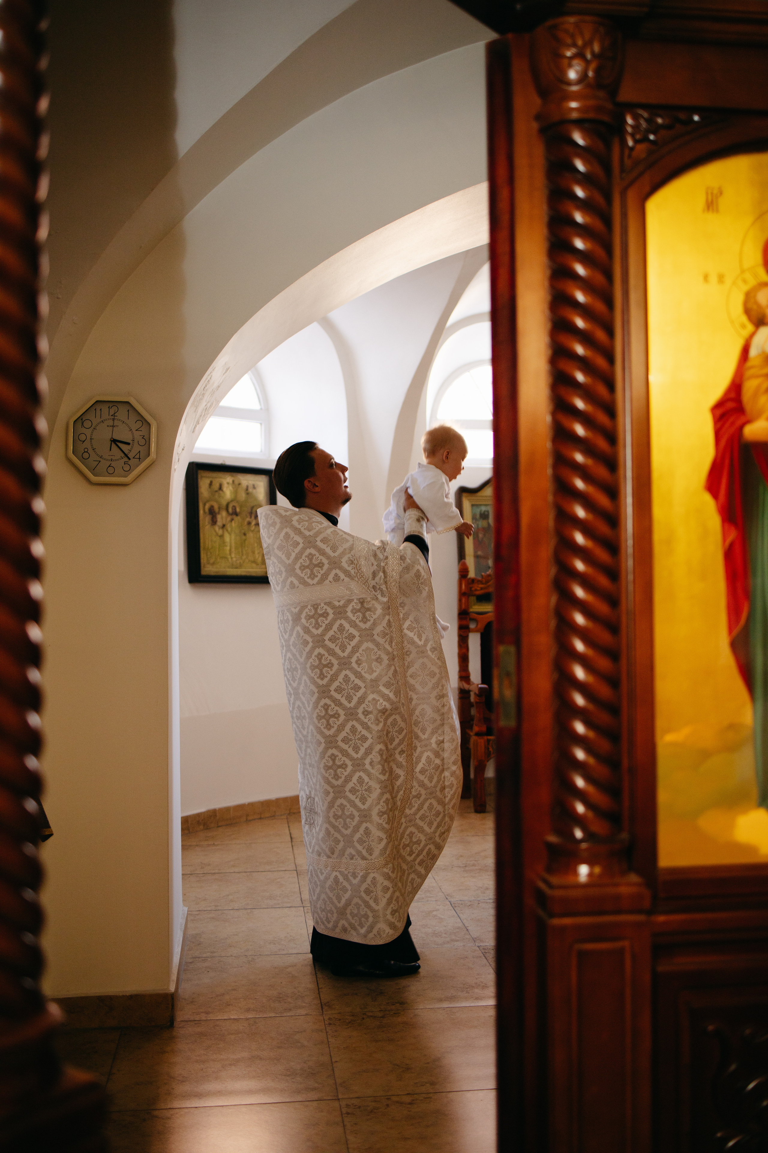 Крещение. Семейный фотограф Краснодар. Екатерина Акчурина