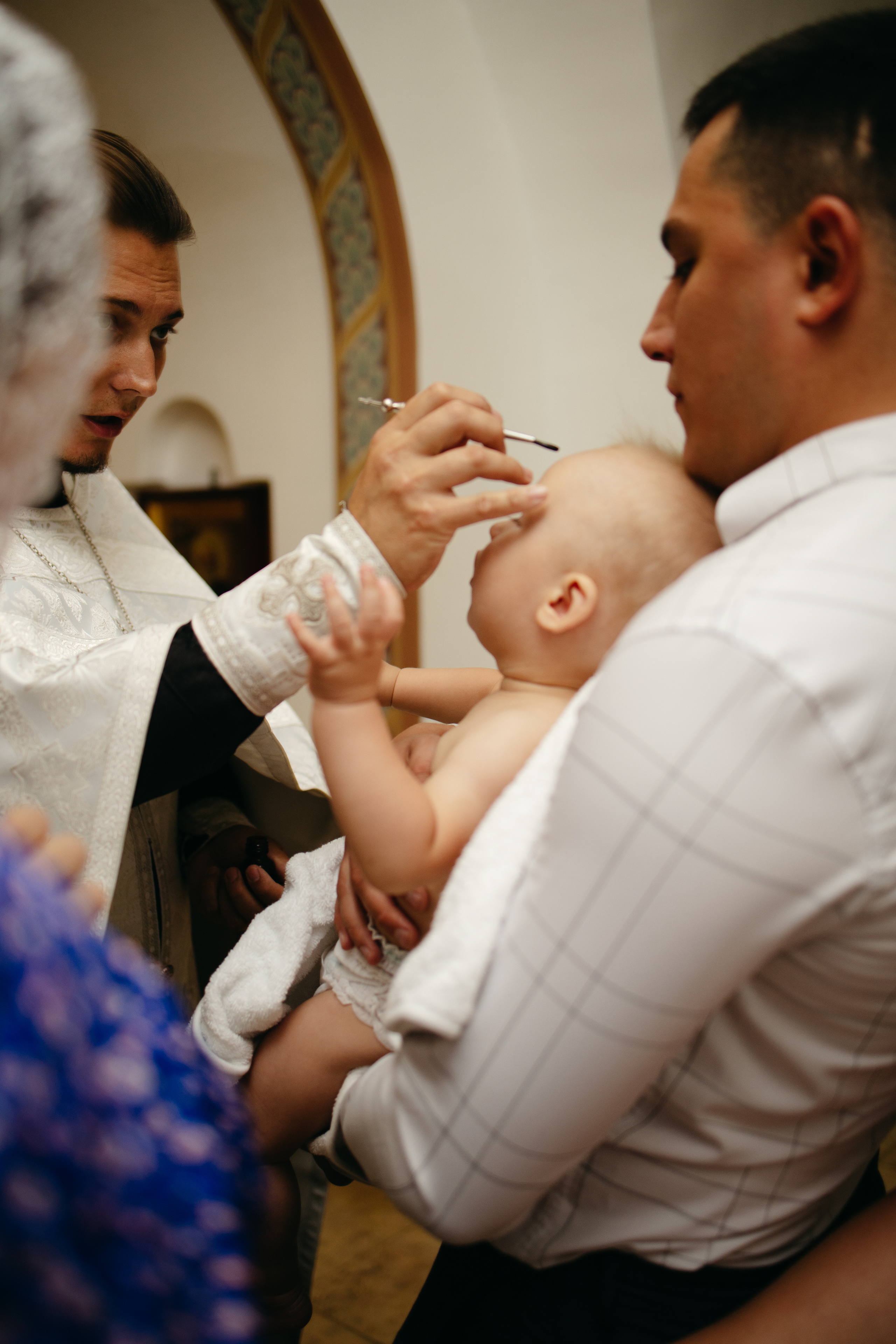 Крещение. Семейный фотограф Краснодар. Екатерина Акчурина