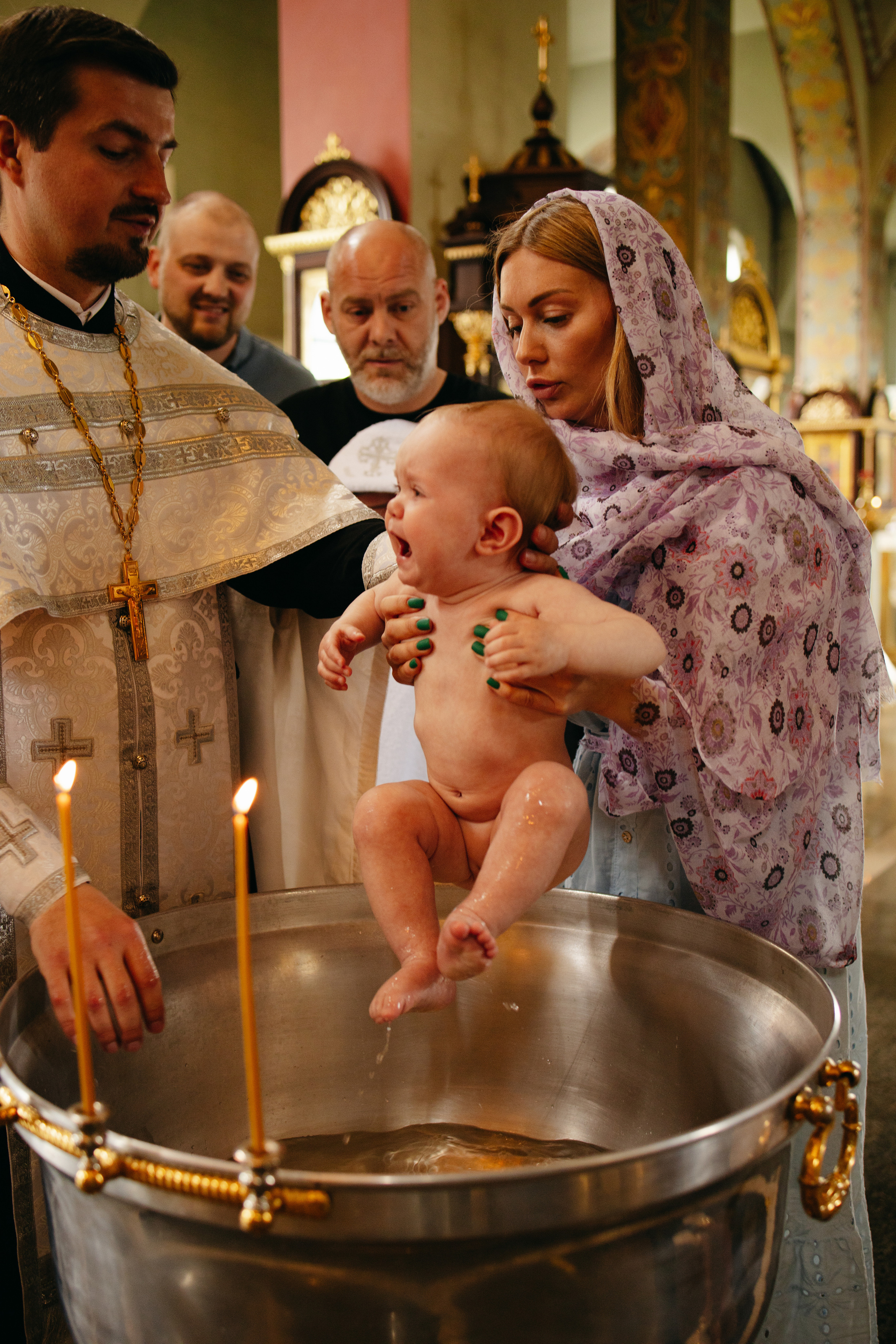 Крещение. Семейный фотограф Краснодар. Екатерина Акчурина