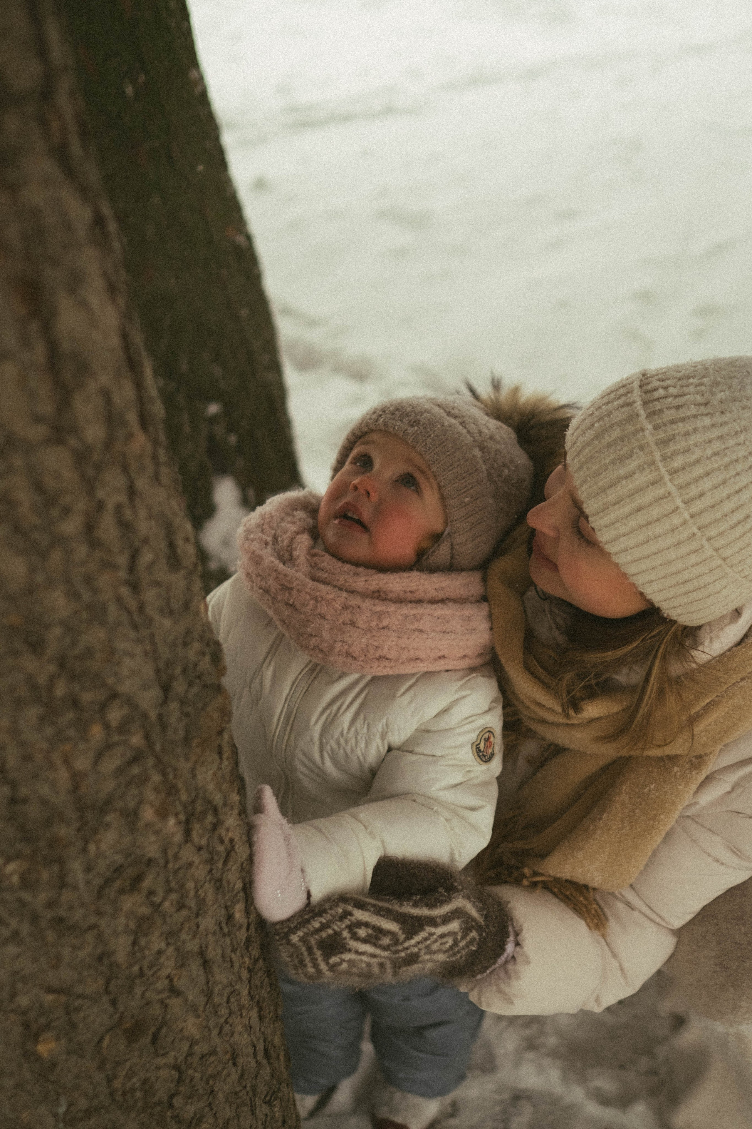 Зимняя прогулка Маргариты и Мариночки. Семейный фотограф в Санкт-Петербурге Дарья Косянчук