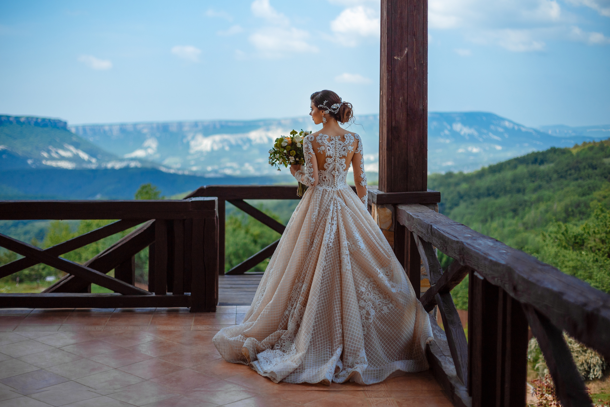 Свадьба в горном шале. Лера и Максим. Свадебный фотограф в Крыму и Севастополе Ольга Баскакова