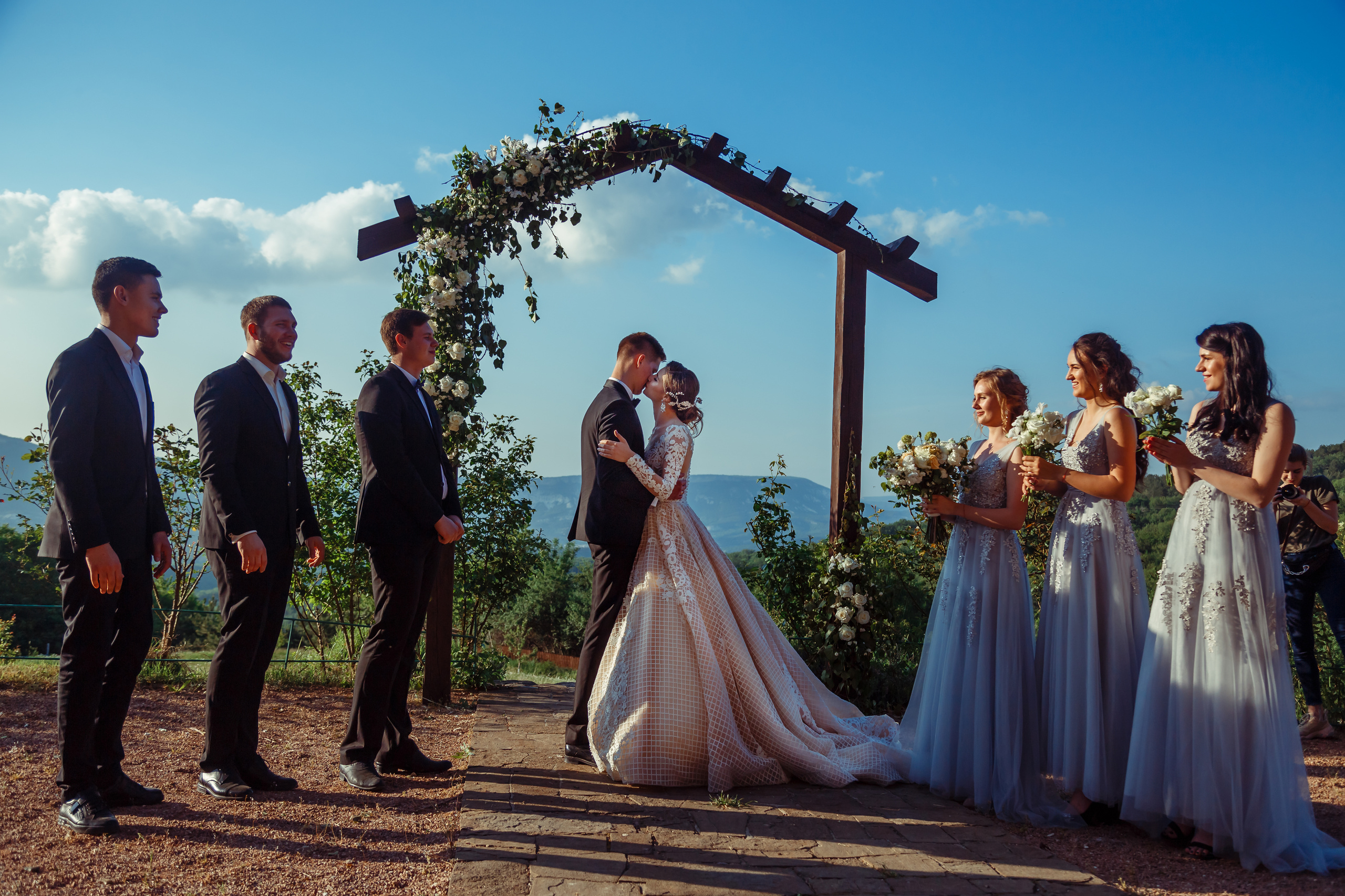 Свадьба в горном шале. Лера и Максим. Свадебный фотограф в Крыму и Севастополе Ольга Баскакова