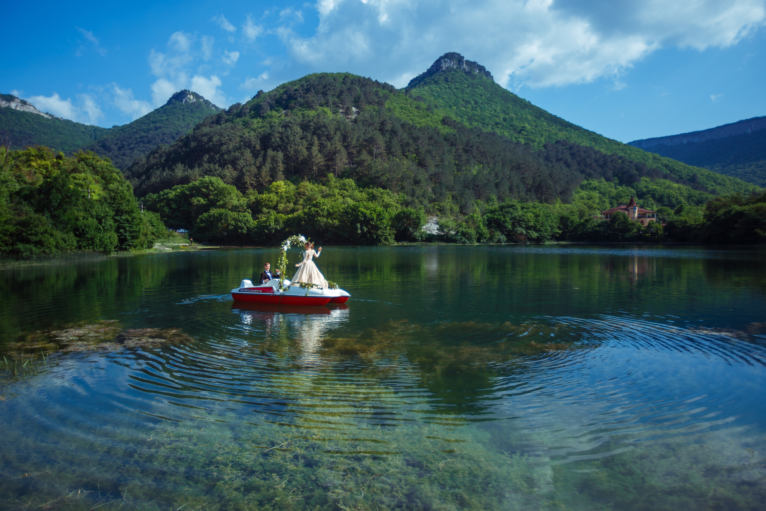 Свадьба в горном шале. Лера и Максим. Свадебный фотограф в Крыму и Севастополе Ольга Баскакова