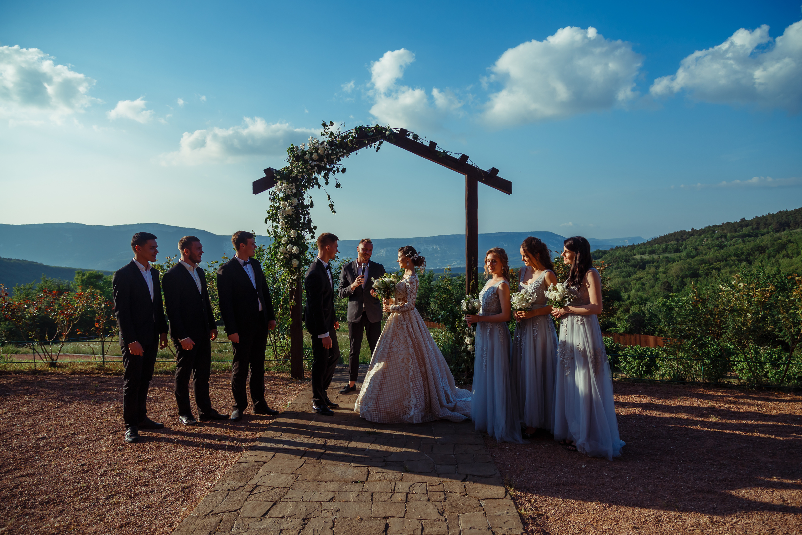 Свадьба в горном шале. Лера и Максим. Свадебный фотограф в Крыму и Севастополе Ольга Баскакова