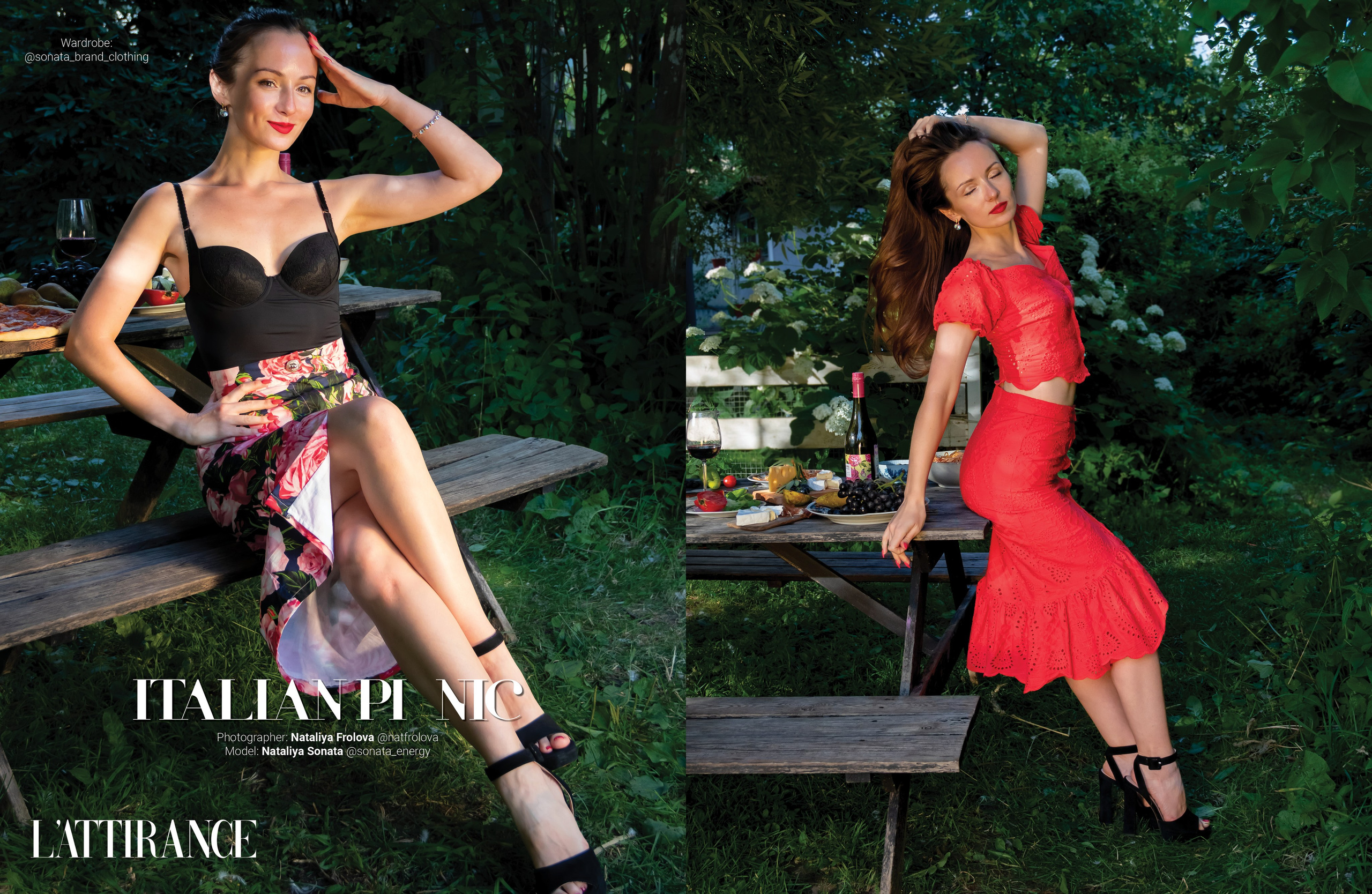 Italian picnic. Наталия Фролова. Фотограф. Москва