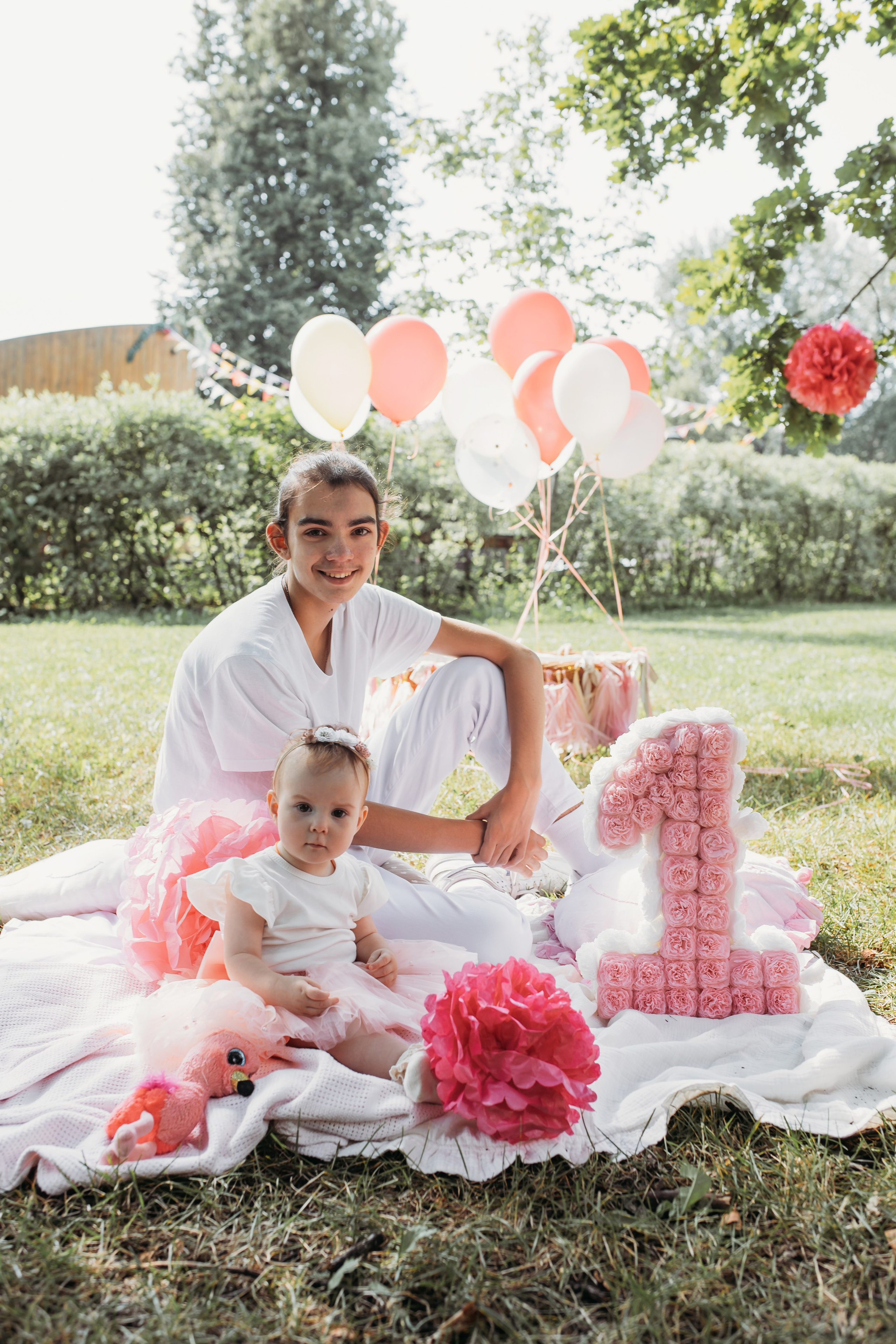 Анечке годик. Семейный и домашний фотограф в Москве и МО Королева Валерия
