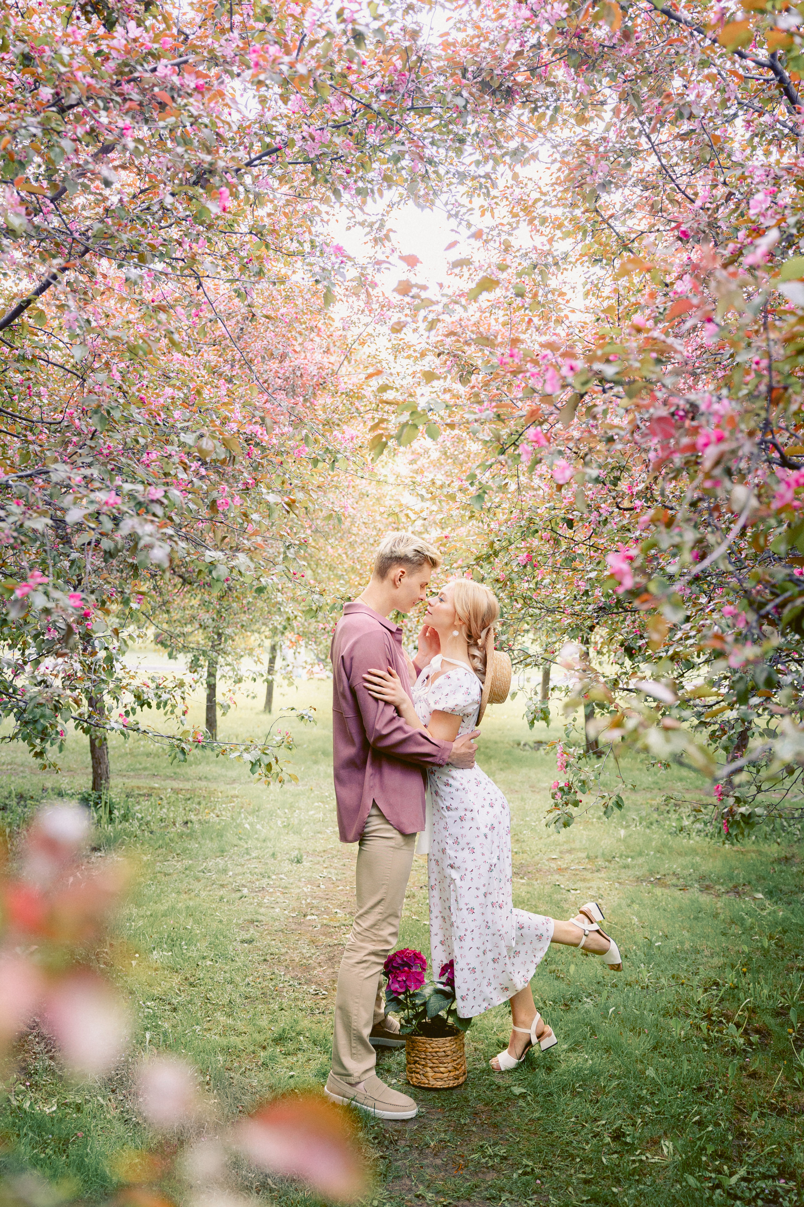 Фотограф лавстори Love story в цветении. Фотограф Москва — Павел Михайлов