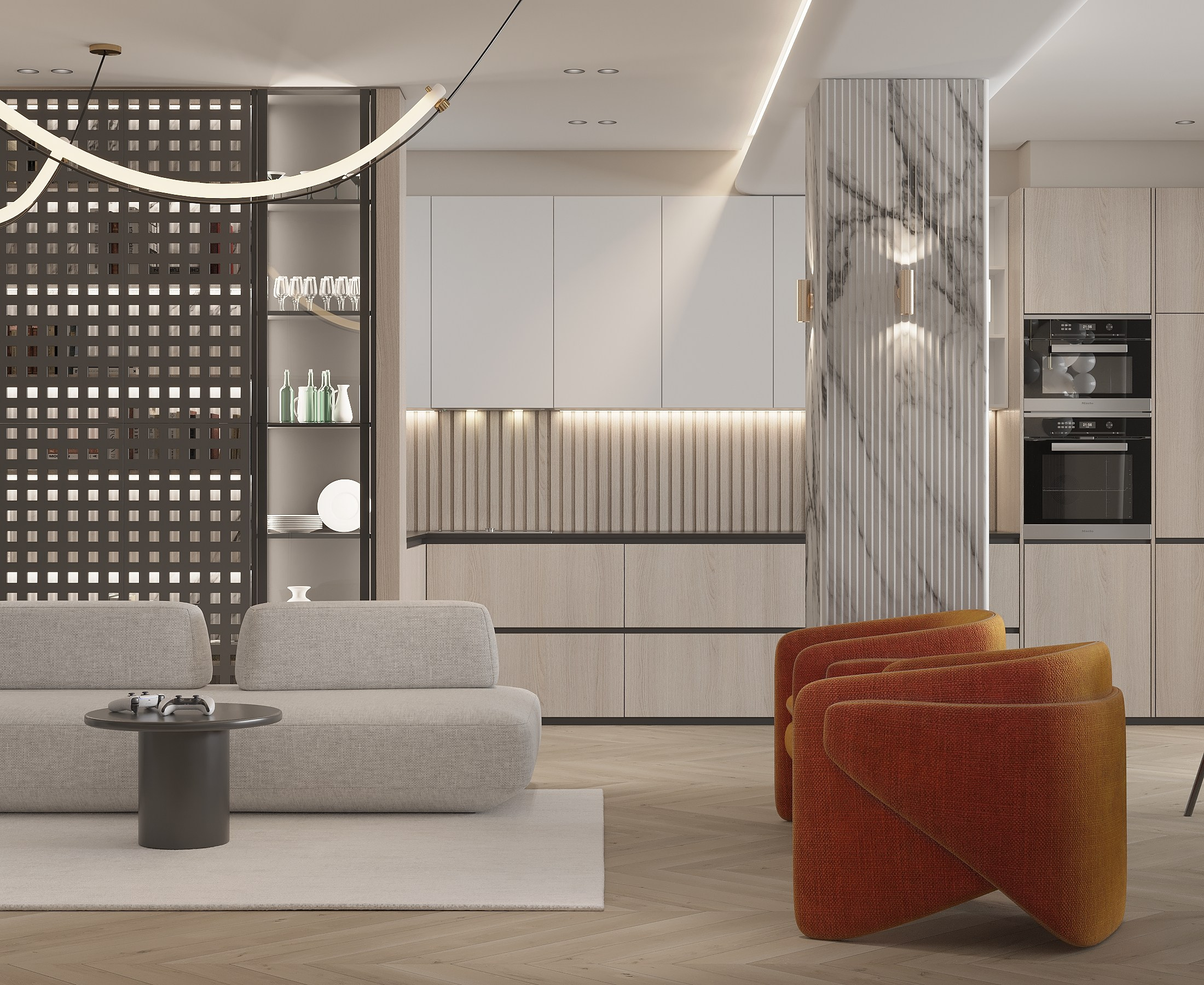 ЖК «Lotus Terrace», 180 м². Room Design Studio