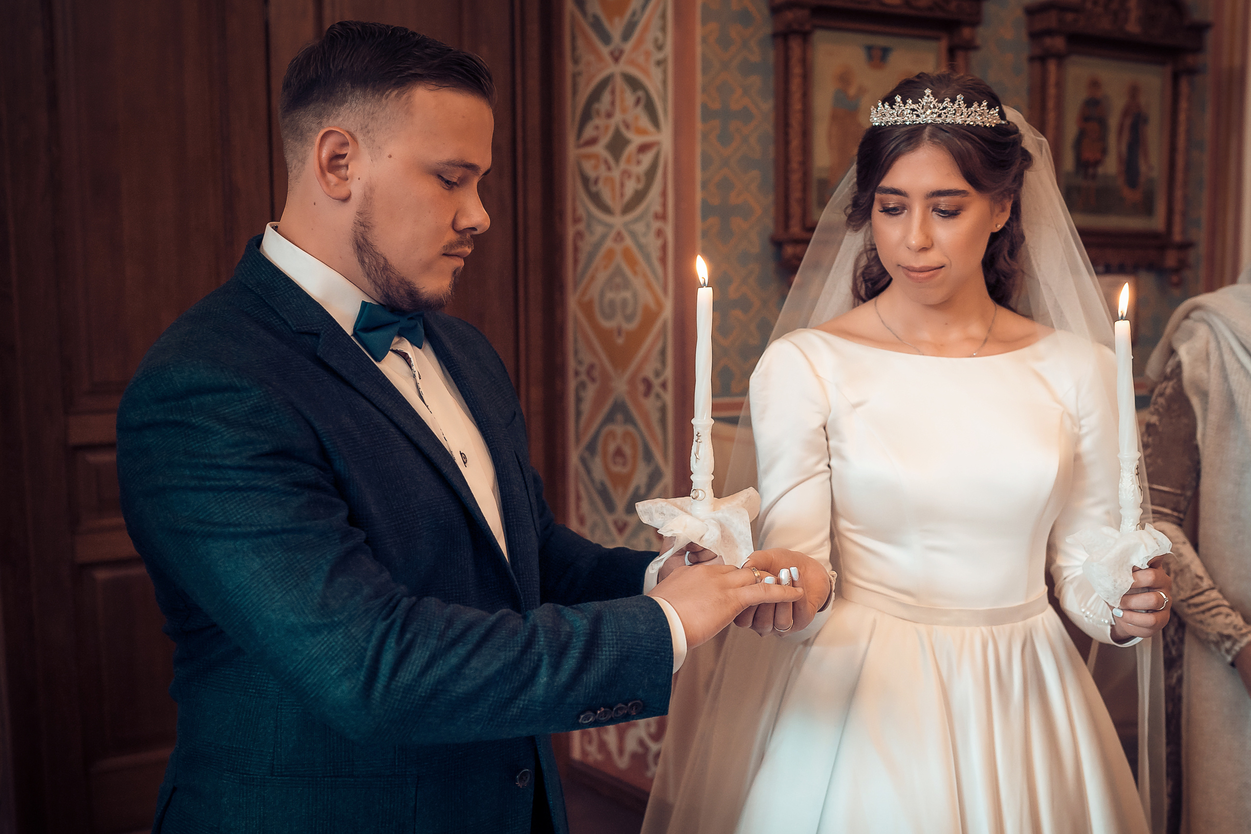 Таинство Венчания Василия и Дарьи. Фотограф на Крещение и Венчание в Красноярске Рамазанова Юлия
