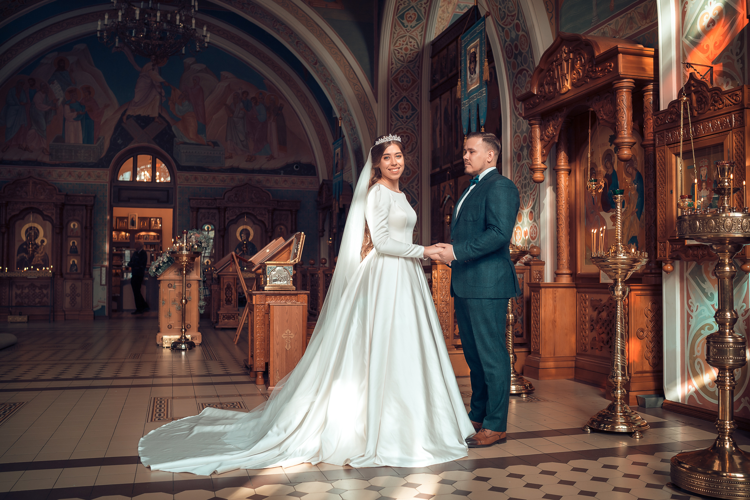 Таинство Венчания Василия и Дарьи. Фотограф на Крещение и Венчание в Красноярске Рамазанова Юлия