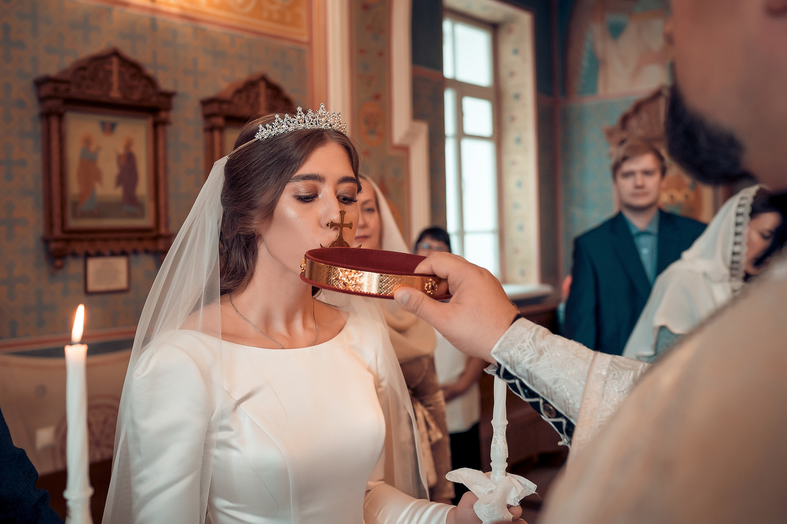 Таинство Венчания Василия и Дарьи. Фотограф на Крещение и Венчание в Красноярске Рамазанова Юлия