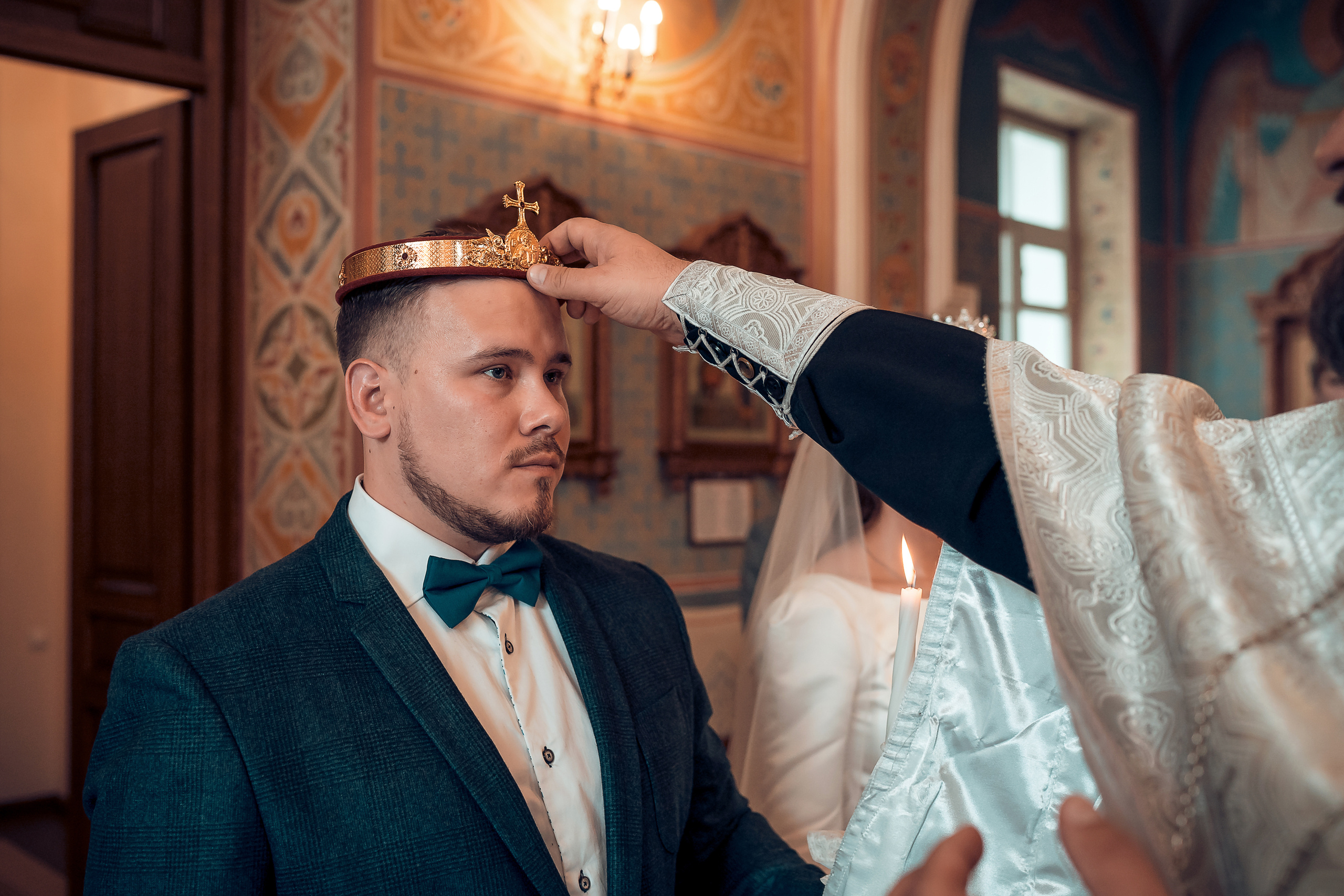 Таинство Венчания Василия и Дарьи. Фотограф на Крещение и Венчание в Красноярске Рамазанова Юлия