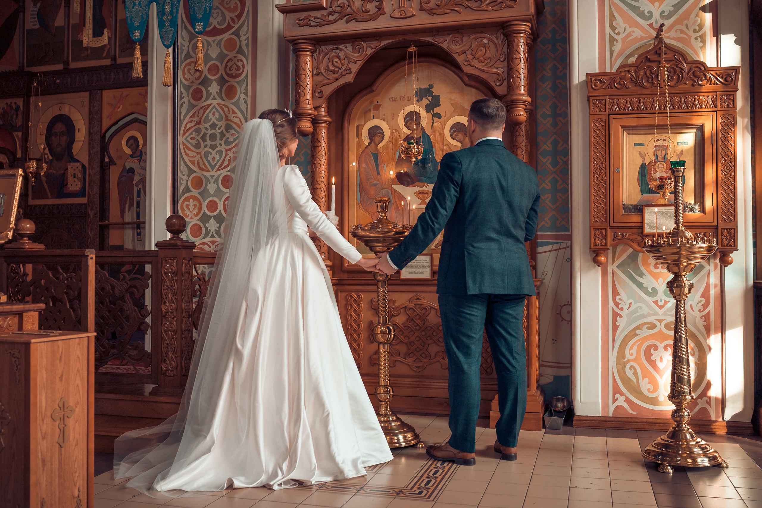 Таинство Венчания Василия и Дарьи. Фотограф на Крещение и Венчание в Красноярске Рамазанова Юлия