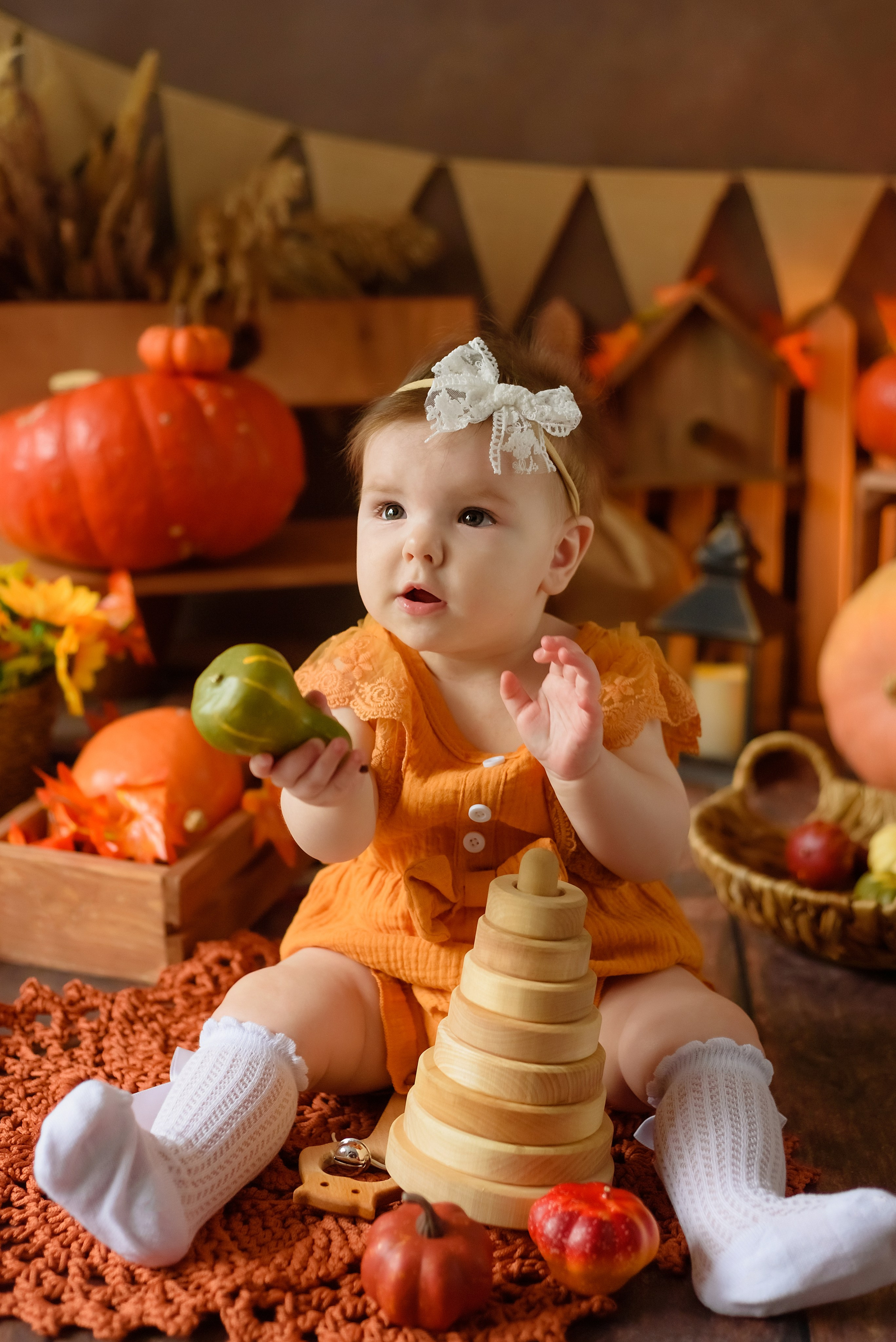Фотопроект «Тыковки». Детский Фотограф |Фотограф на годик в Брянске Ирина Романова