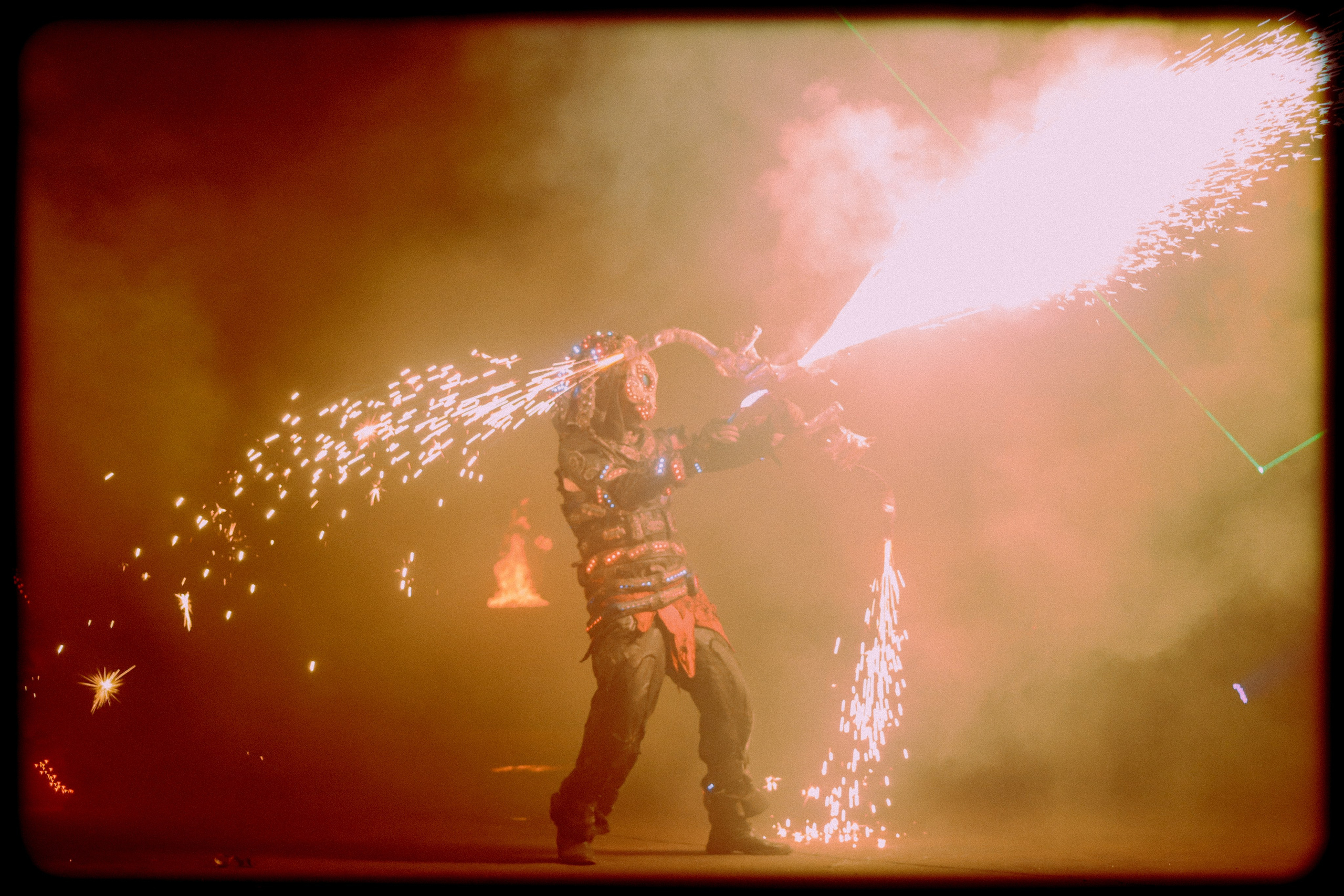 Съемки каскадерских шоу