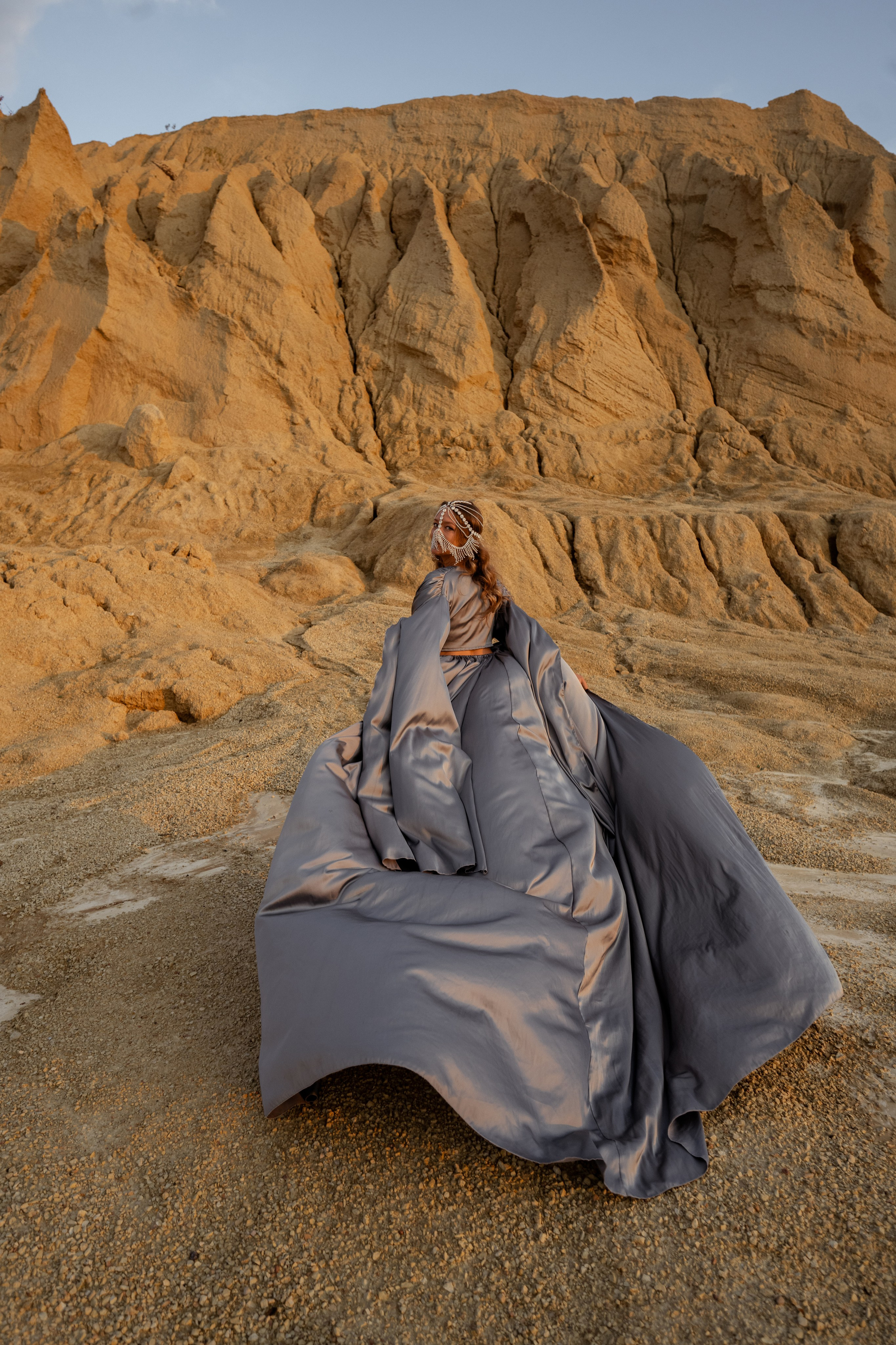 Екатерина в пустыне. Свадебный и семейный фотограф в СПб Валерия Фомичева