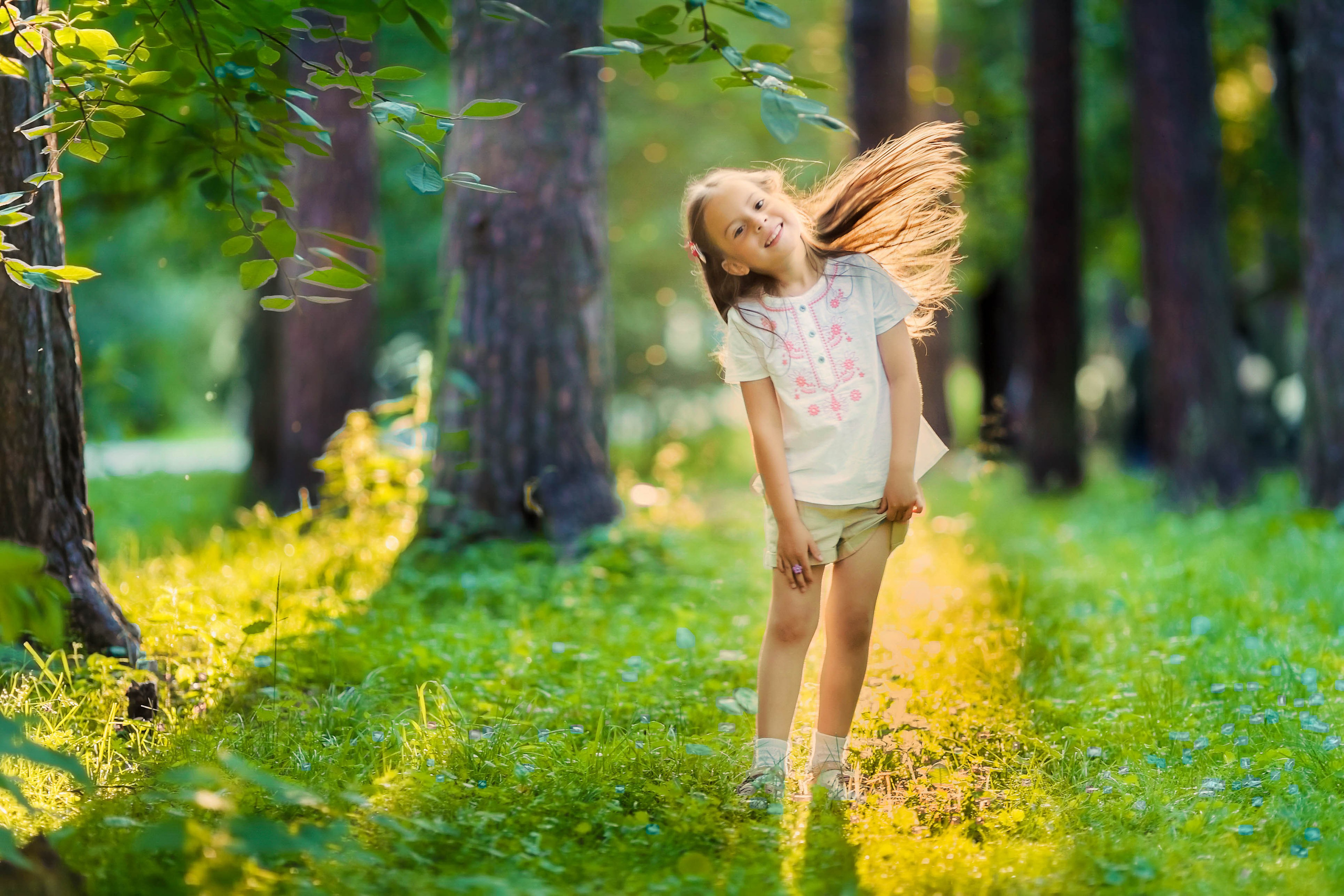 детская фотосессия в парке Екатеринбурга