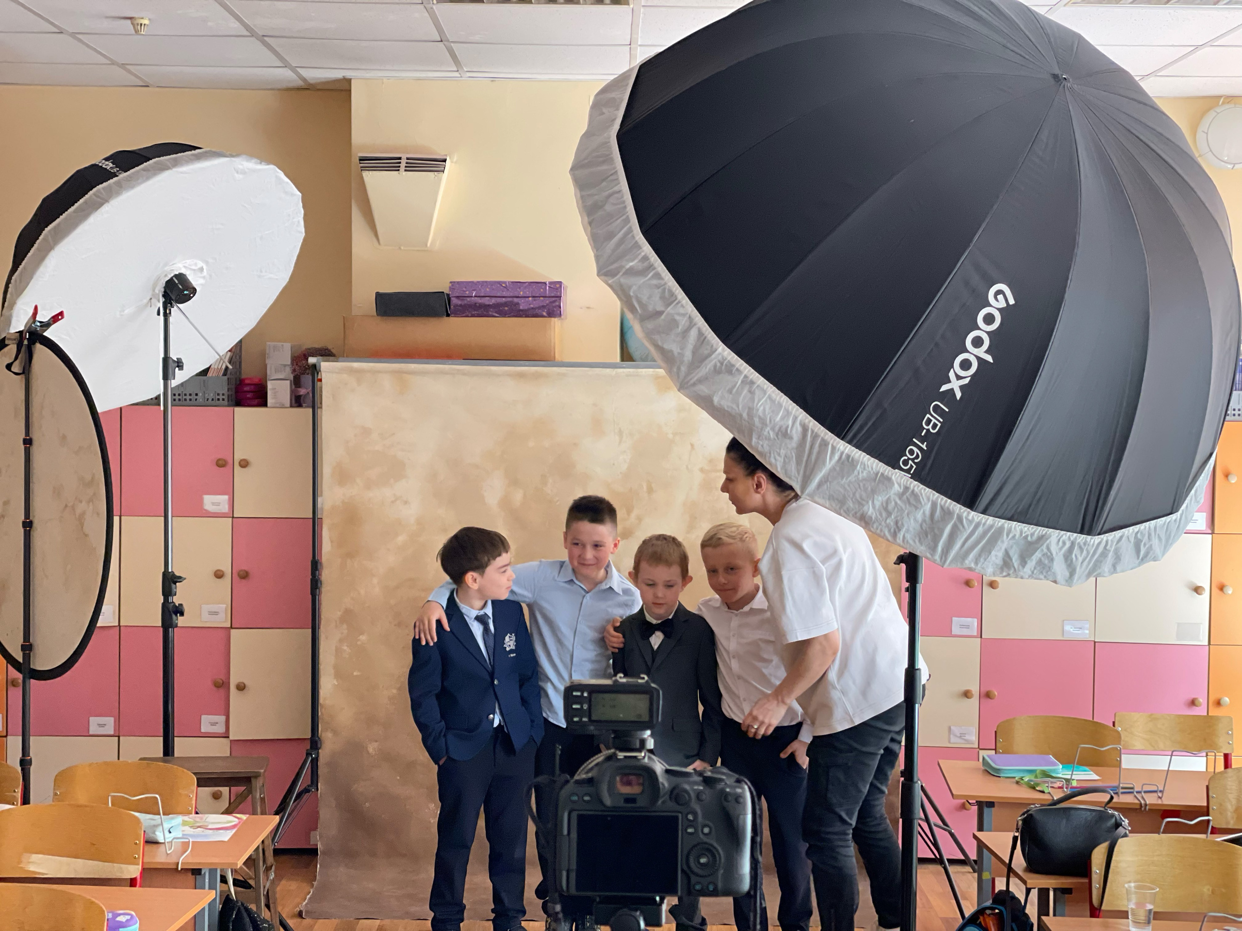 Зонт 165 + отражатель + 105 на контр. Семейный фотограф Александр Передерий