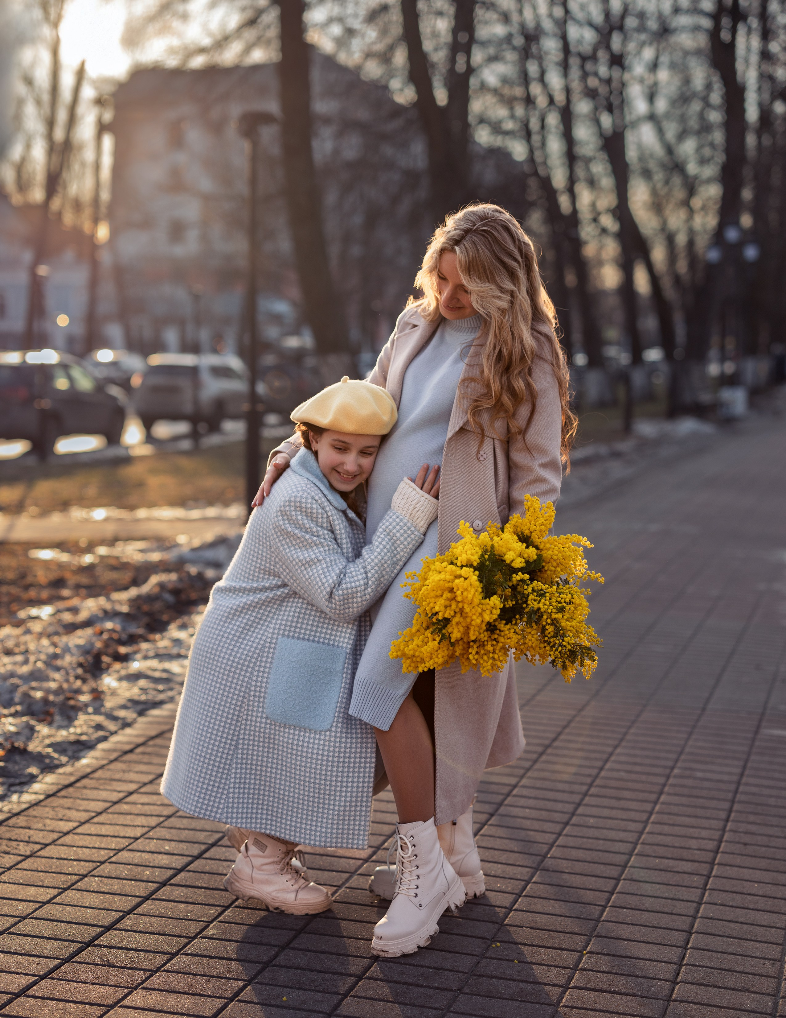 Мама и дочка. Людмила Седлярова — Профессиональный женский фотограф в Москве