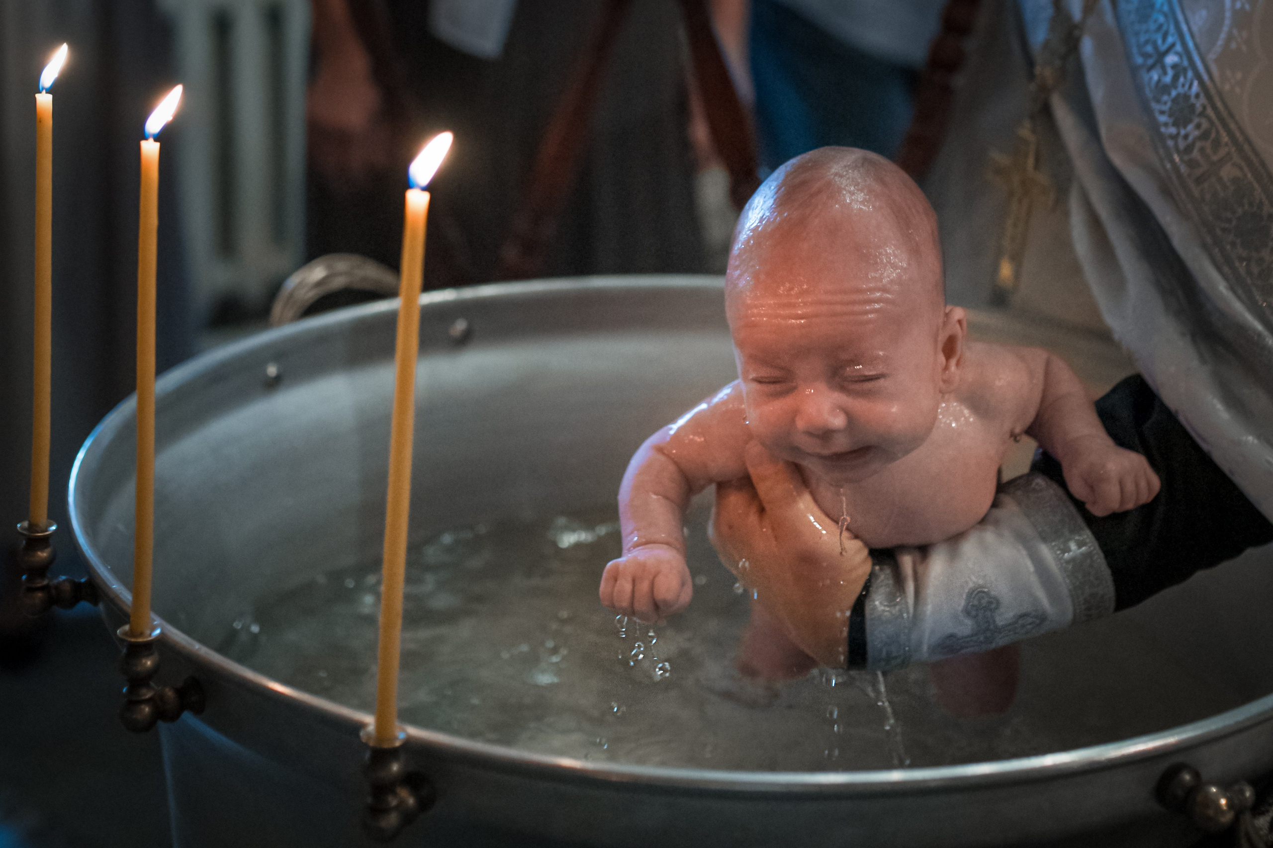 Крещение Ивана (Одинцово. Преображенская церковь в Юдино). Фотограф Стеценко Наталия. Одинцово, Москва, Московская область