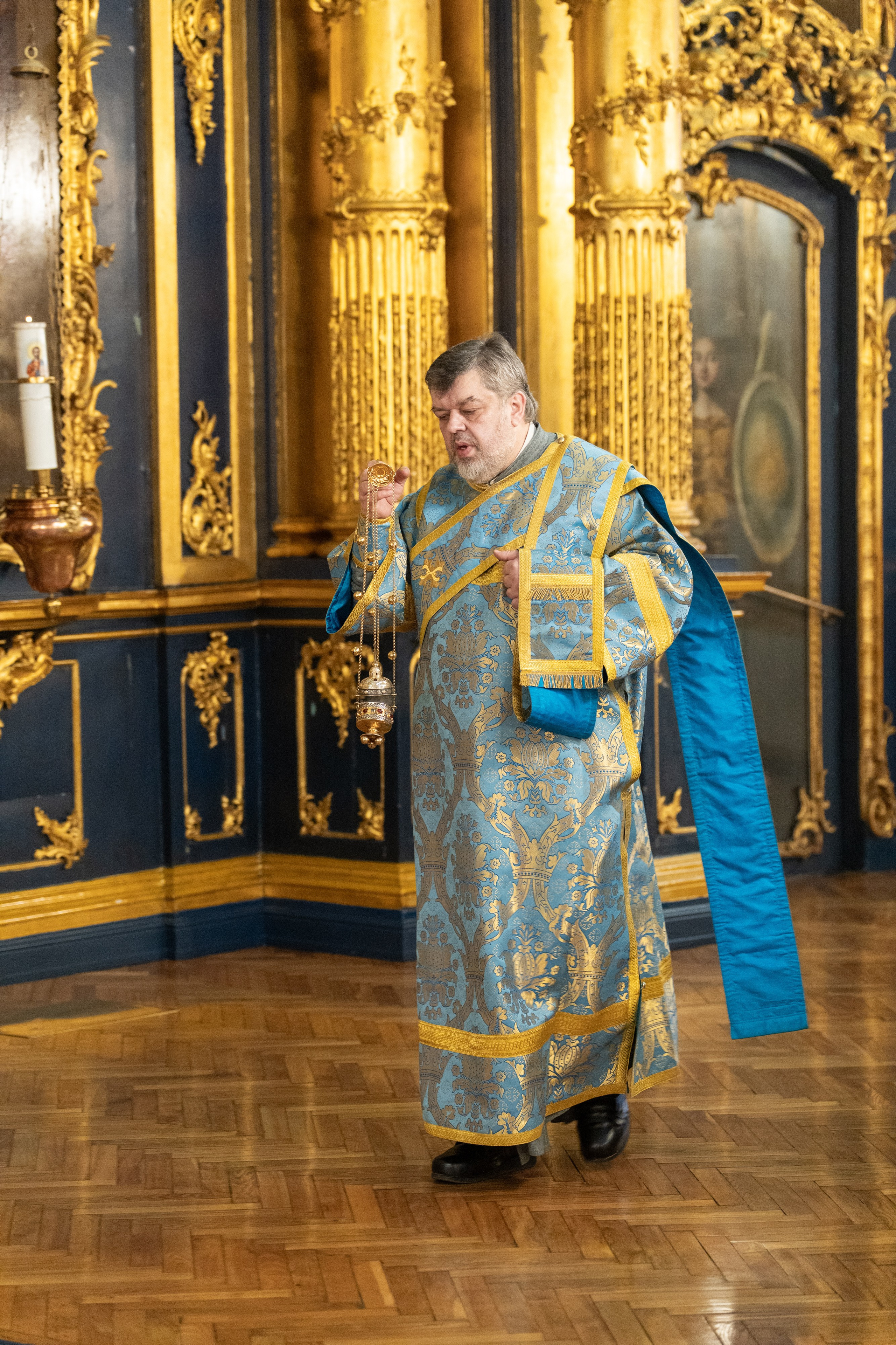 Утреня с акафистом Пресвятой Богородице. НИКОЛО-БОГОЯВЛЕНСКИЙ МОРСКОЙ СОБОР