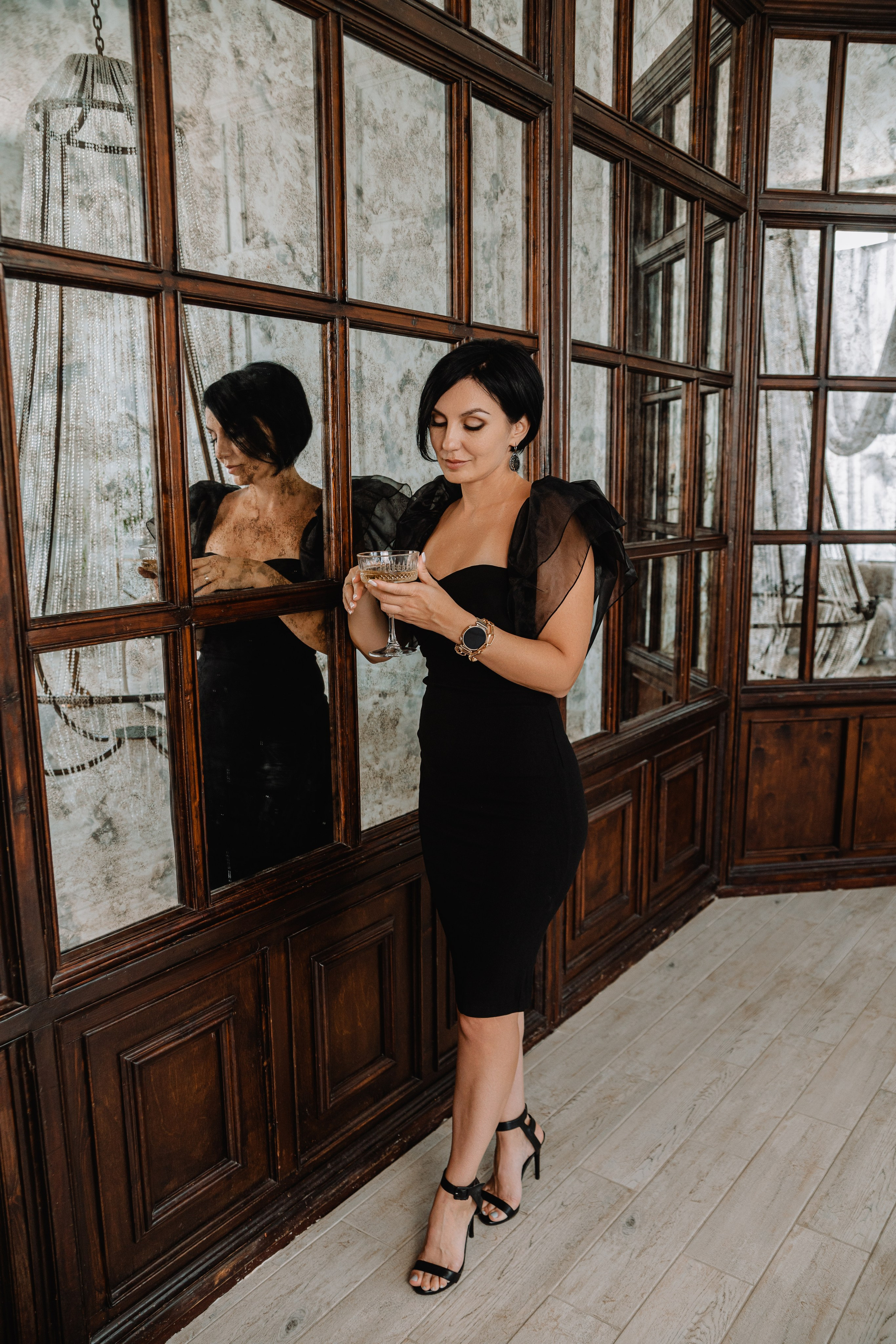 Евгения, Михаил и Дарина и собачка Чарли. Фотограф Воронеж Варвара