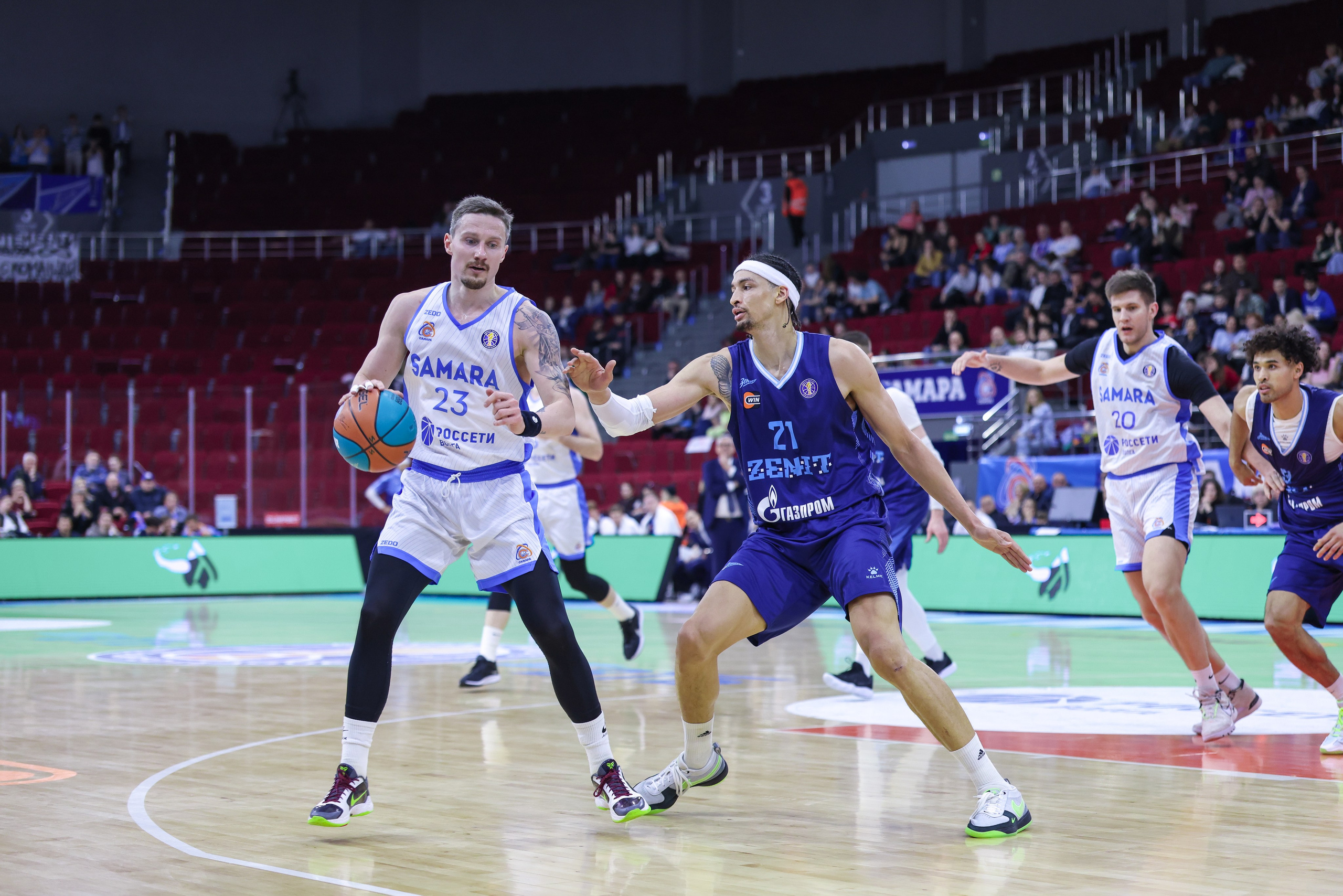 Баскетбол. Самара — Зенит. Единая лига ВТБ. Спортивный фотограф в Самаре
