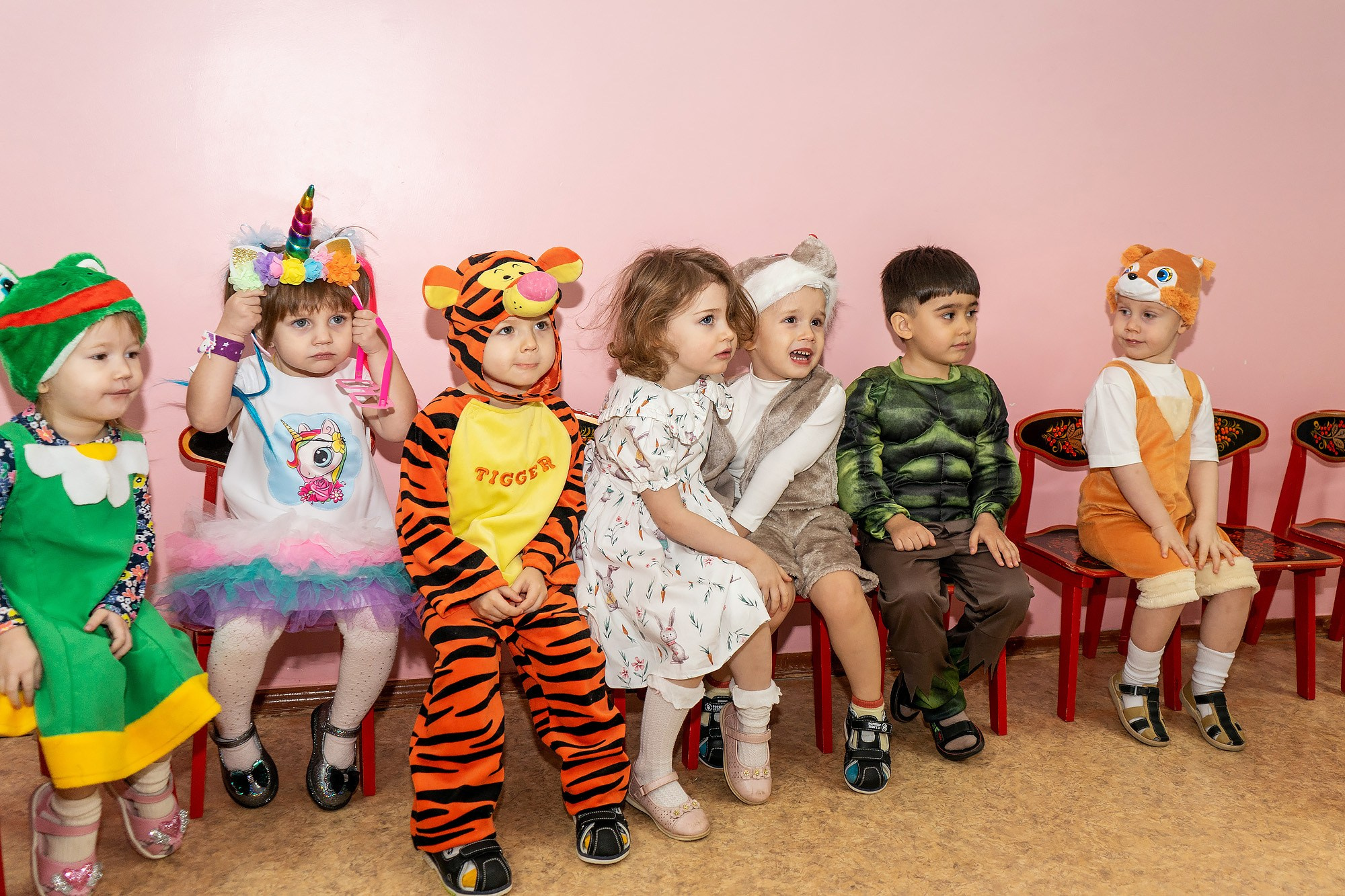 Новогодний утренник, малыши. Семейный и детский фотограф во Владивостоке Мария Гой