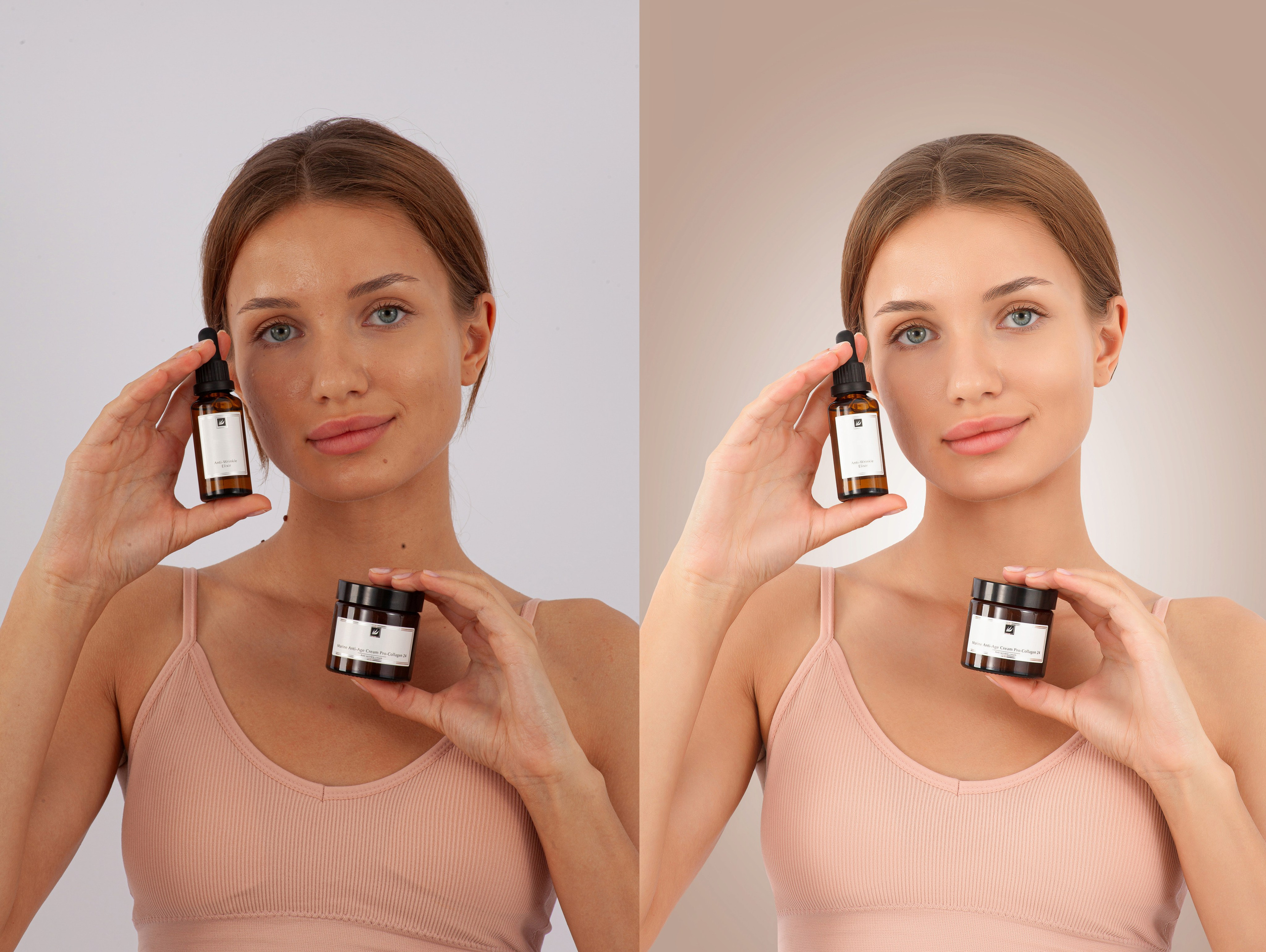 Для рекламы косметики