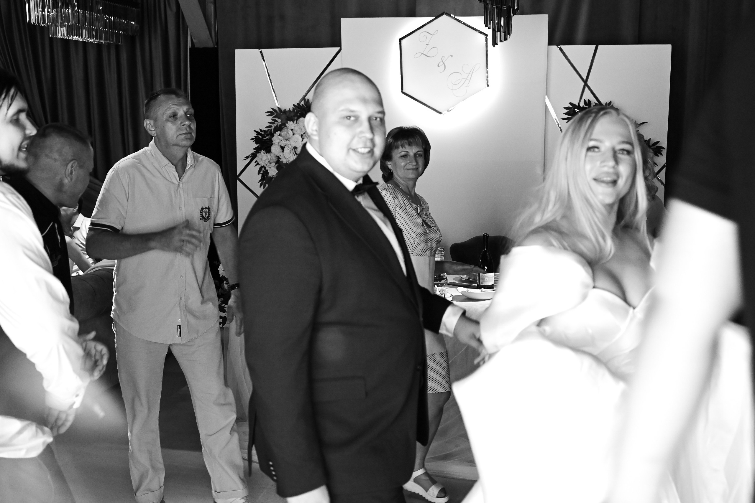 Black and white film. <3