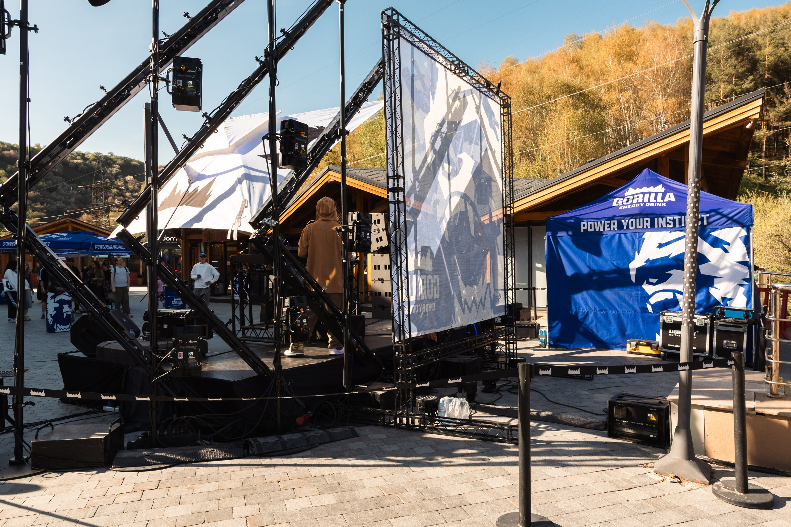 GORILLA GROOVE STAGE IMBA CAMP 5. Gorillaenergymedia