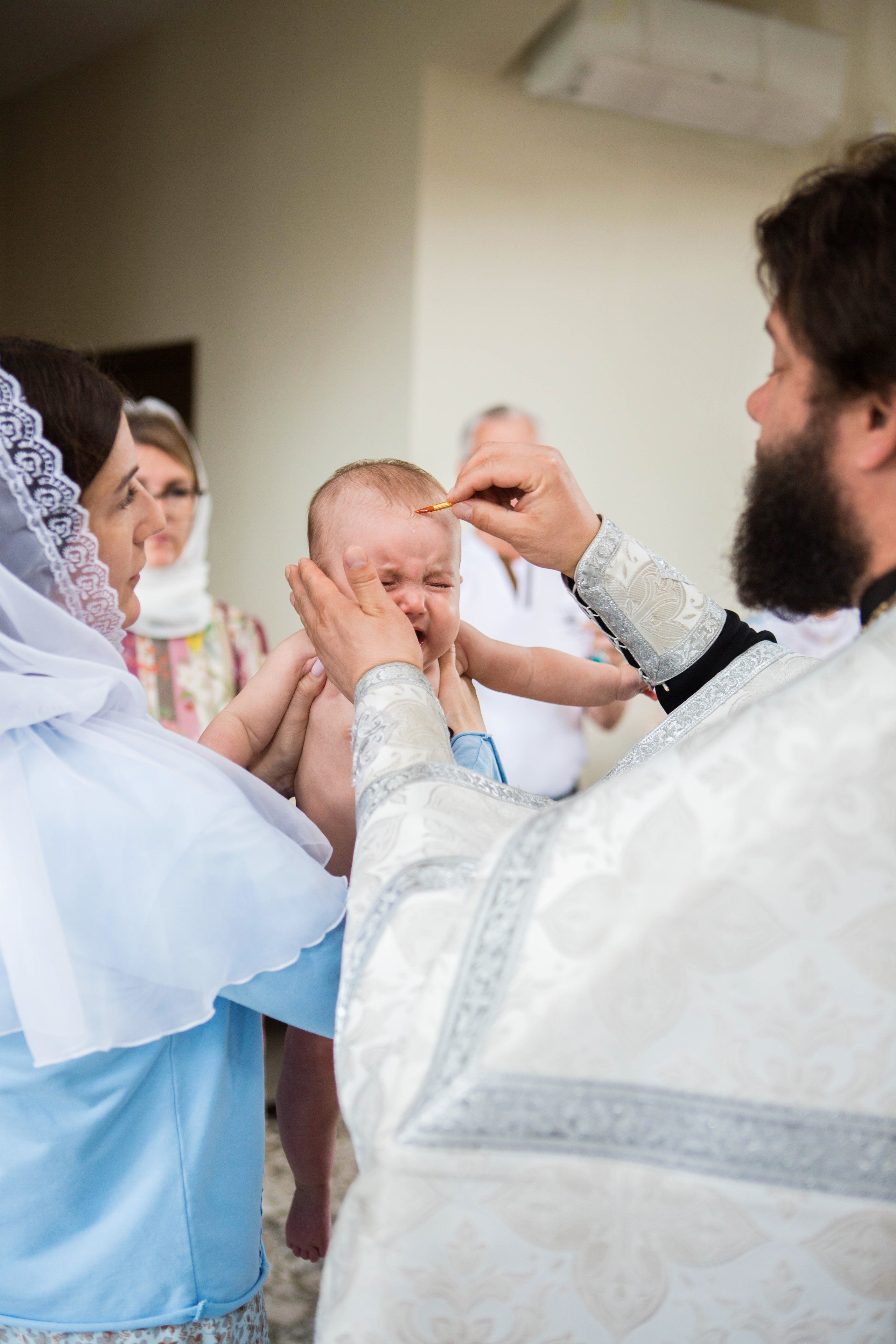 Крещение Софии. Храм Андрея Первозванного. Свадебный семейный и детский фотограф в Краснодаре Карина Федоровская