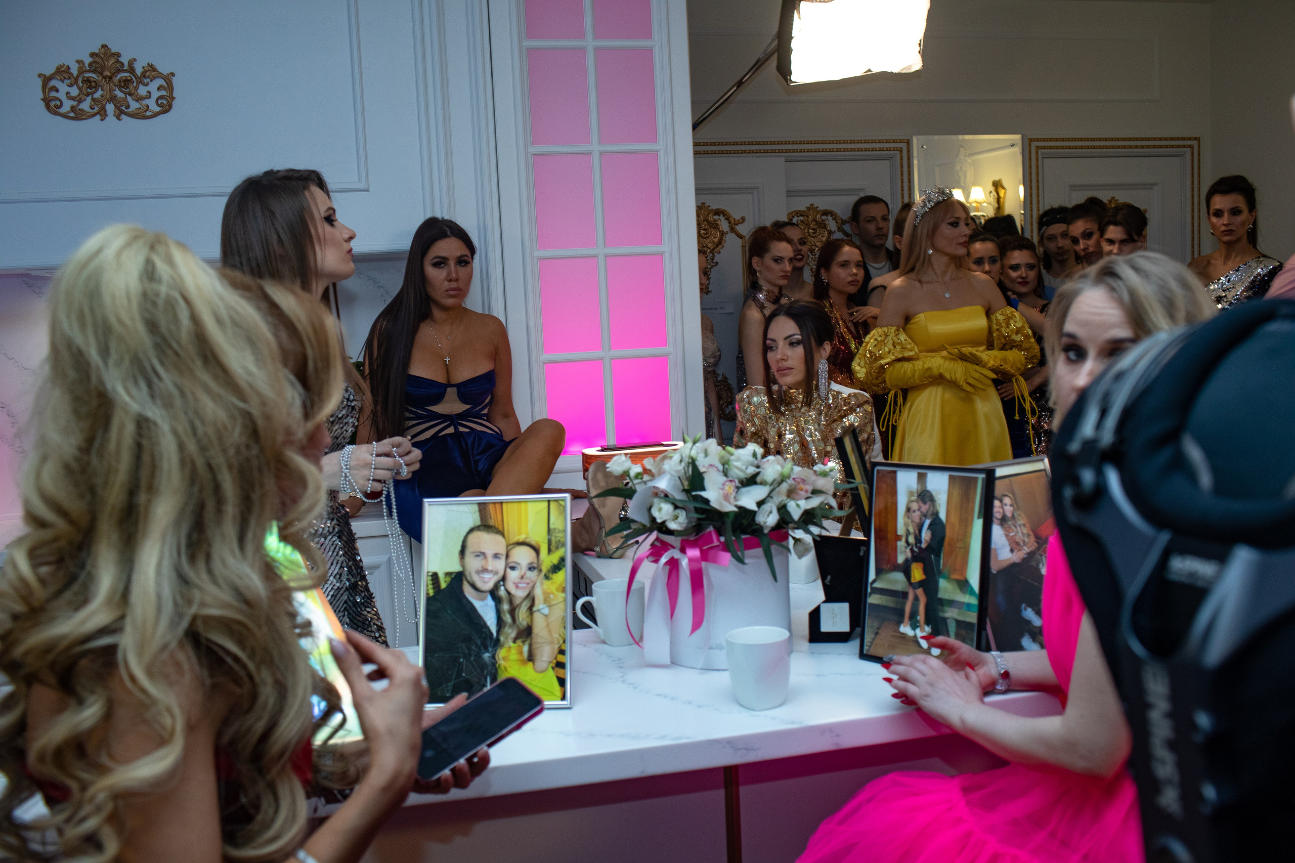 Съемка клипа Анни Калашниковой «Не ври мне в Риме». Art photographer Nino