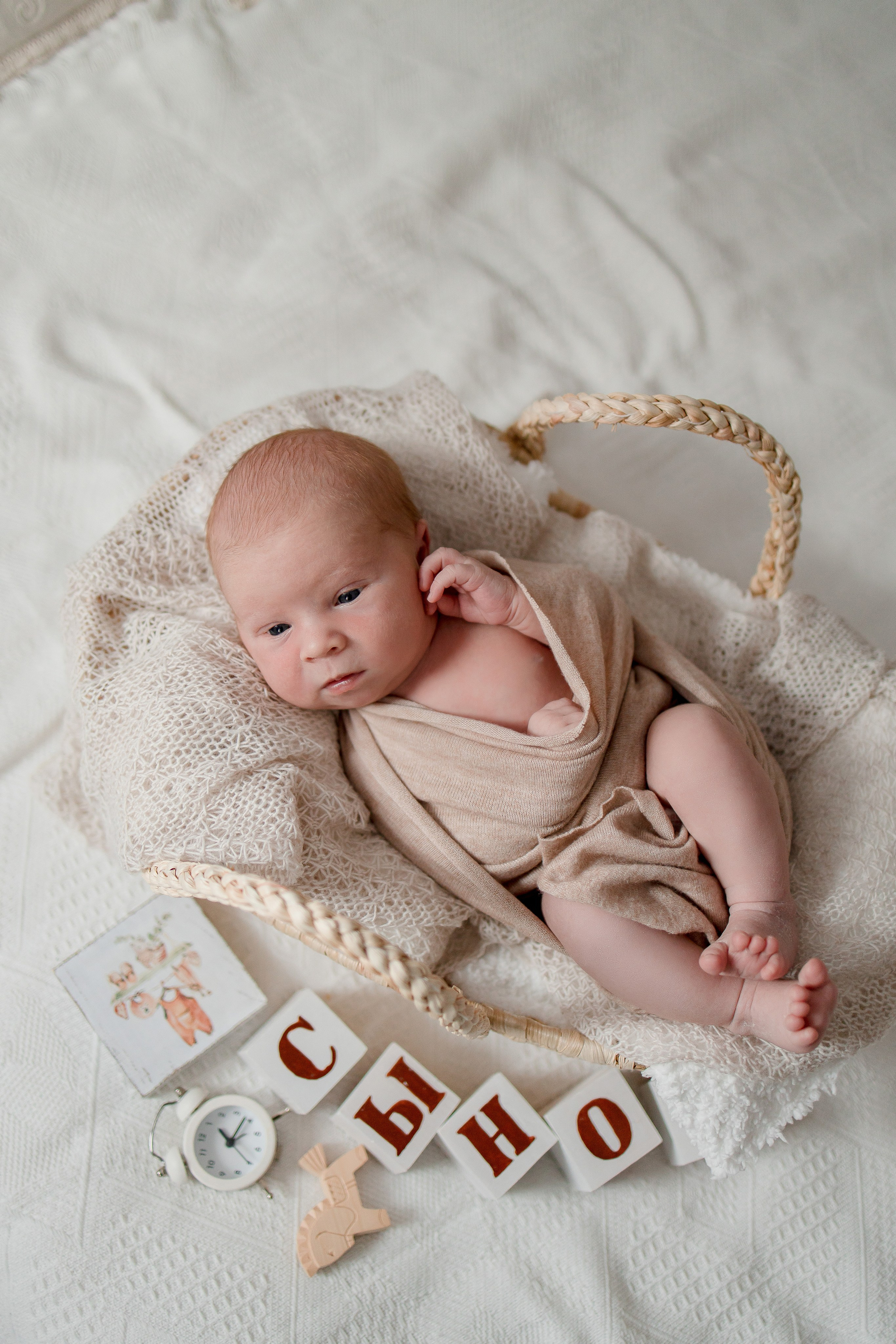 Тимур, 10 дней. Семейный и детский фотограф в Железногорске Саламахо Ольга