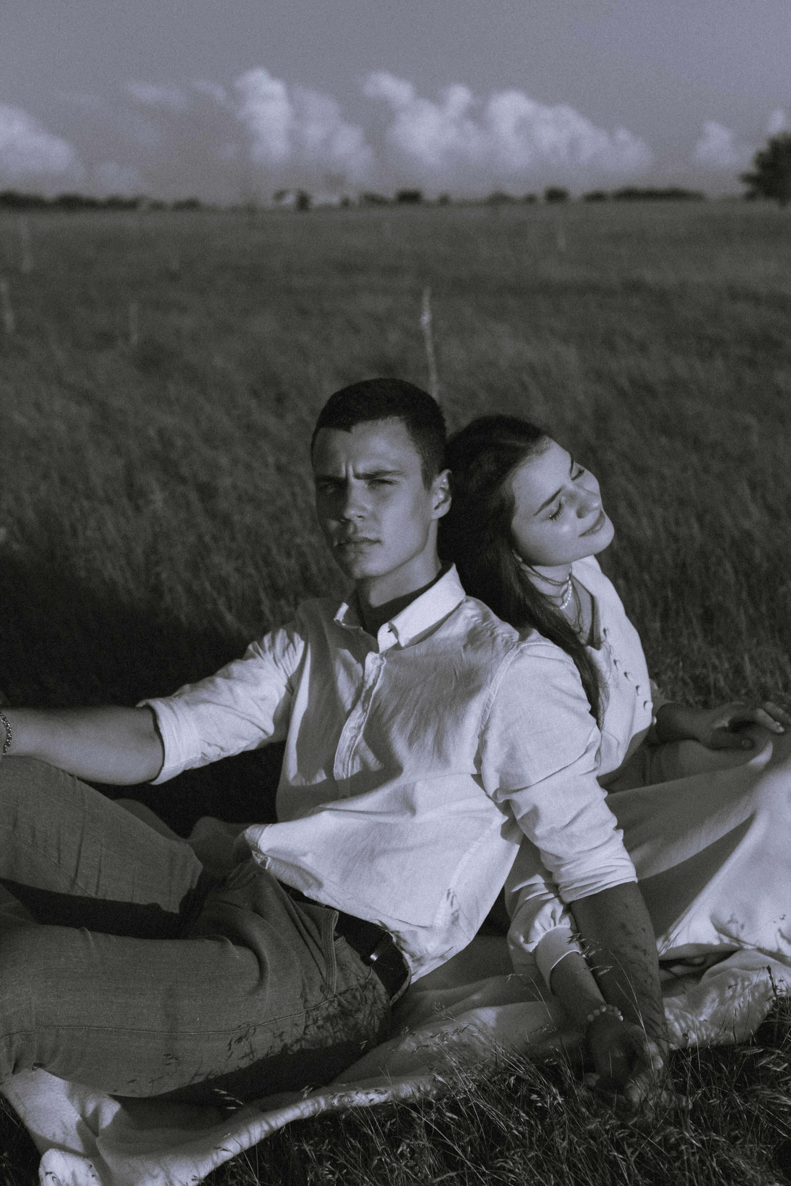 Love story в Ростове-на-Дону за городом. Никита и Виолетта. Фотограф в Ростове-на-Дону Марина Мальцева