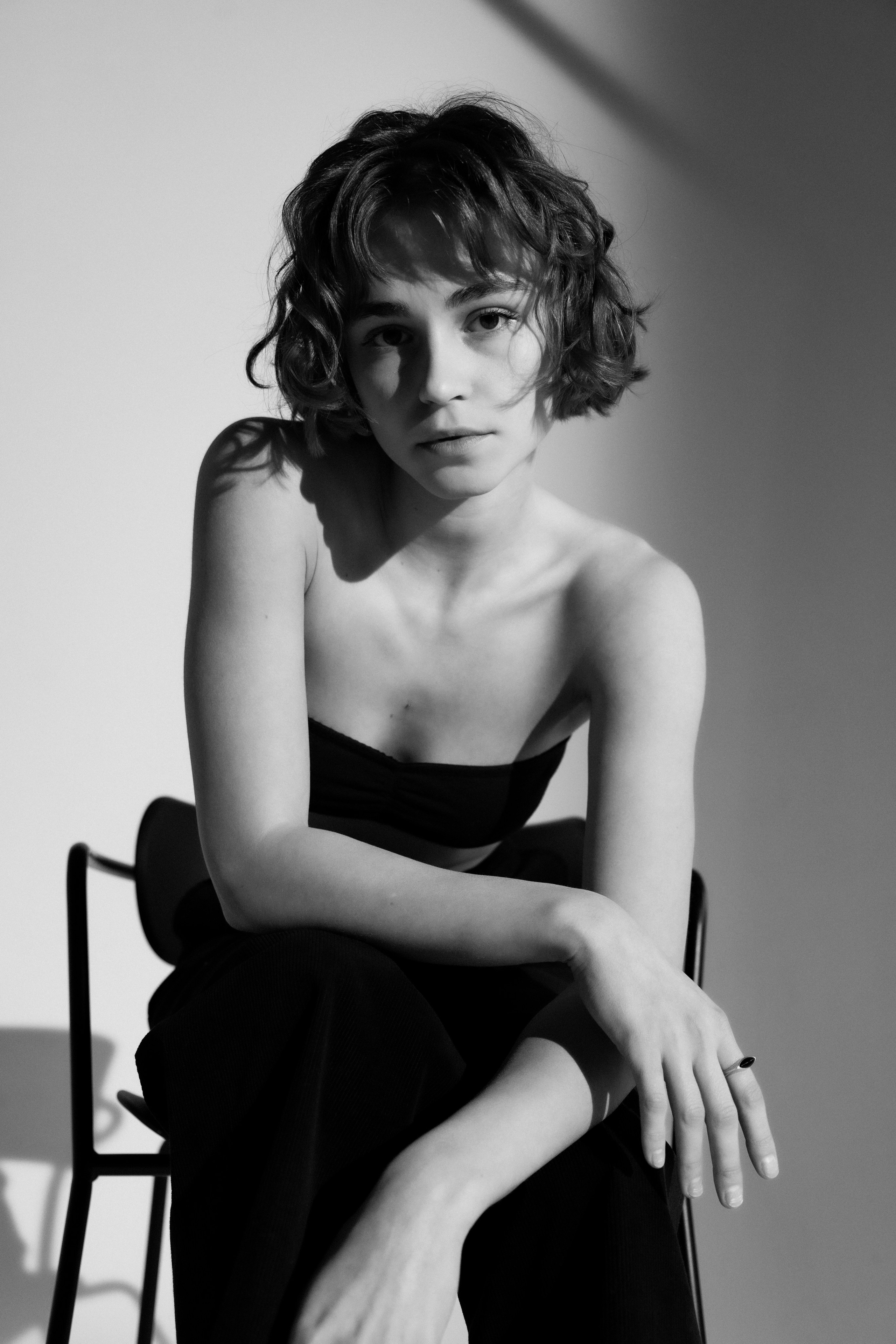 Портретная фотосессия в студии Санкт-Петербурга для Марии. Светлана Гопанюк. Портретный фотограф. Санкт-Петербург. СПб