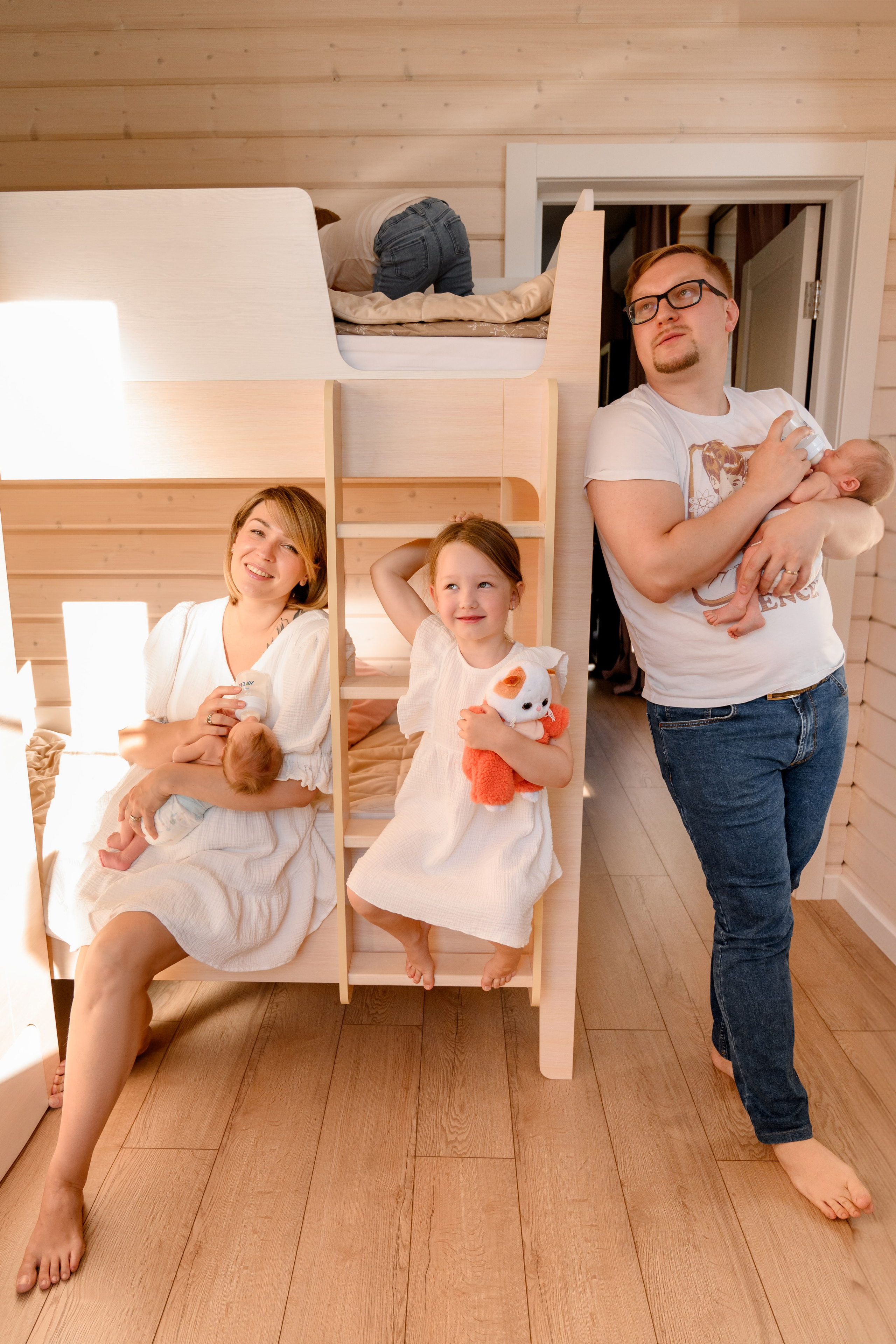 5 детей (близнецы) Дача. Фотограф на роды СПБ Юлия Герасимова