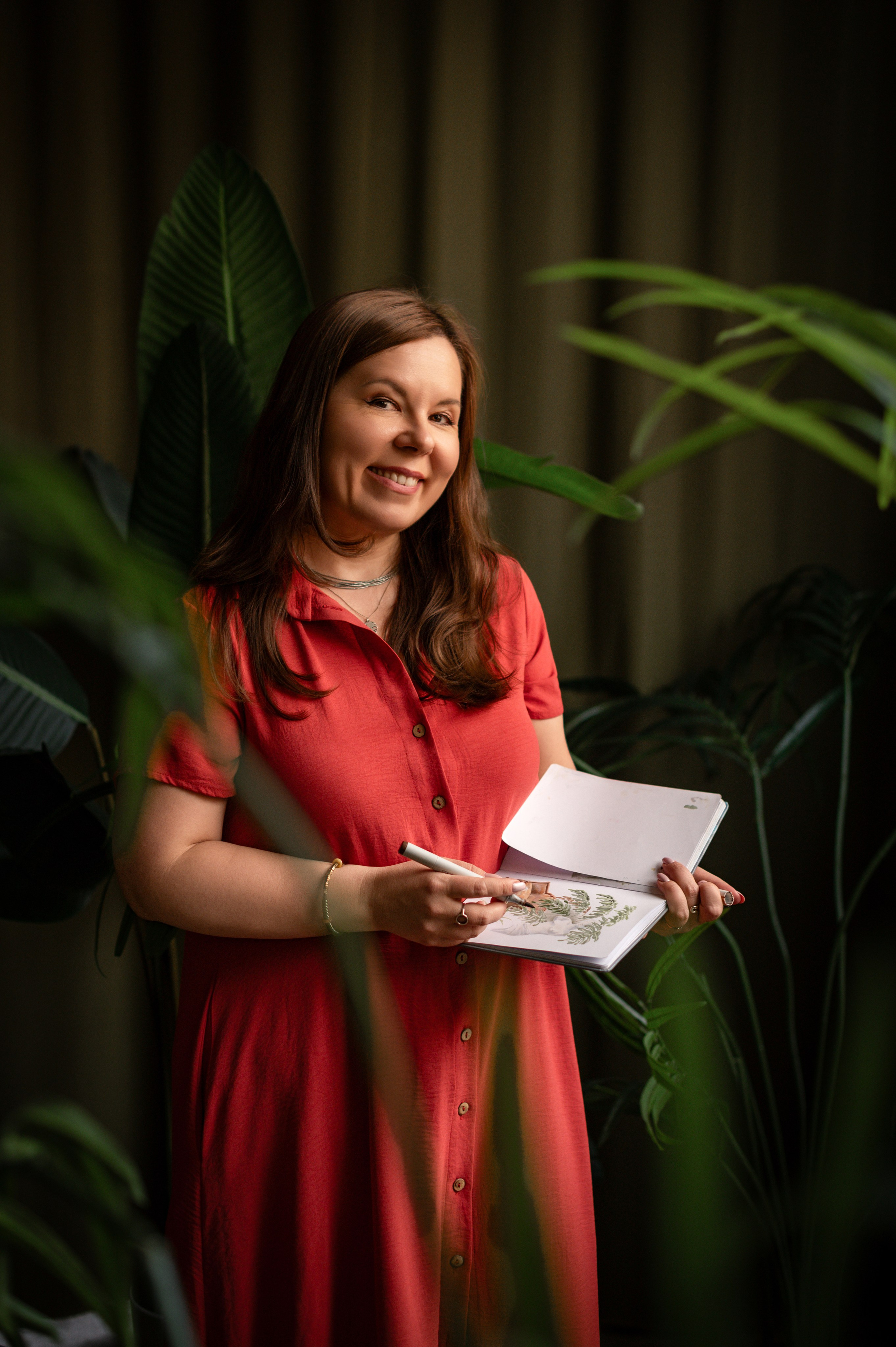 Анна в студии Пространство