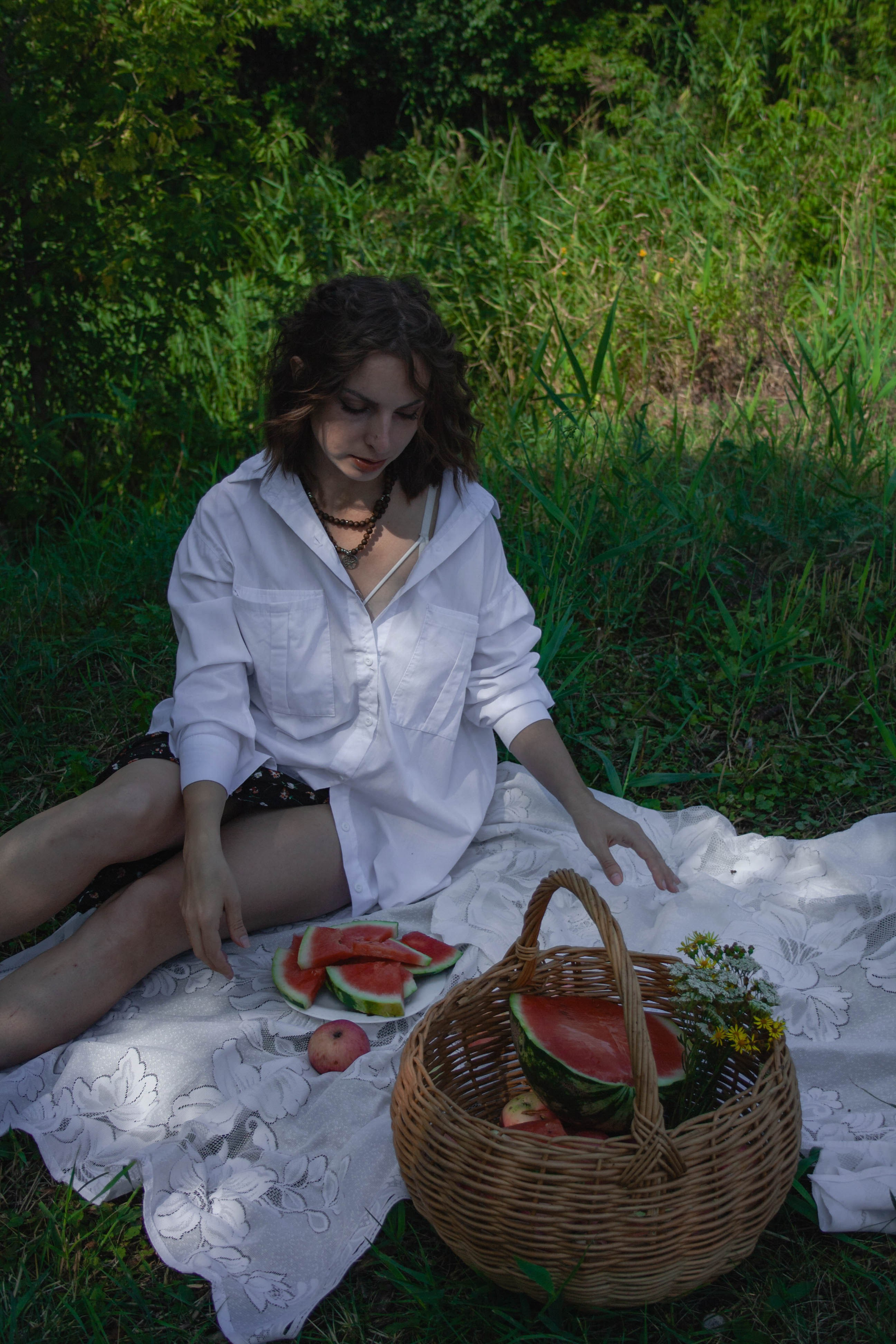 Арбузный пикник. Портретный фотограф в Саратове