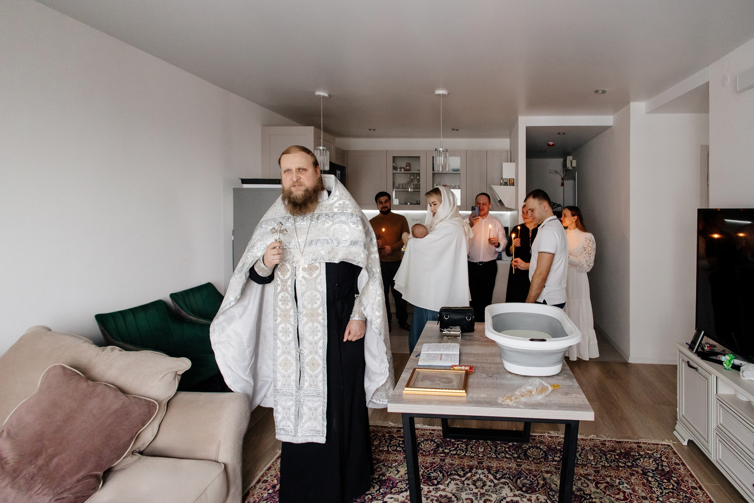 Крещение Стефании. Свадебный и семейный фотограф Екатерина Иванова