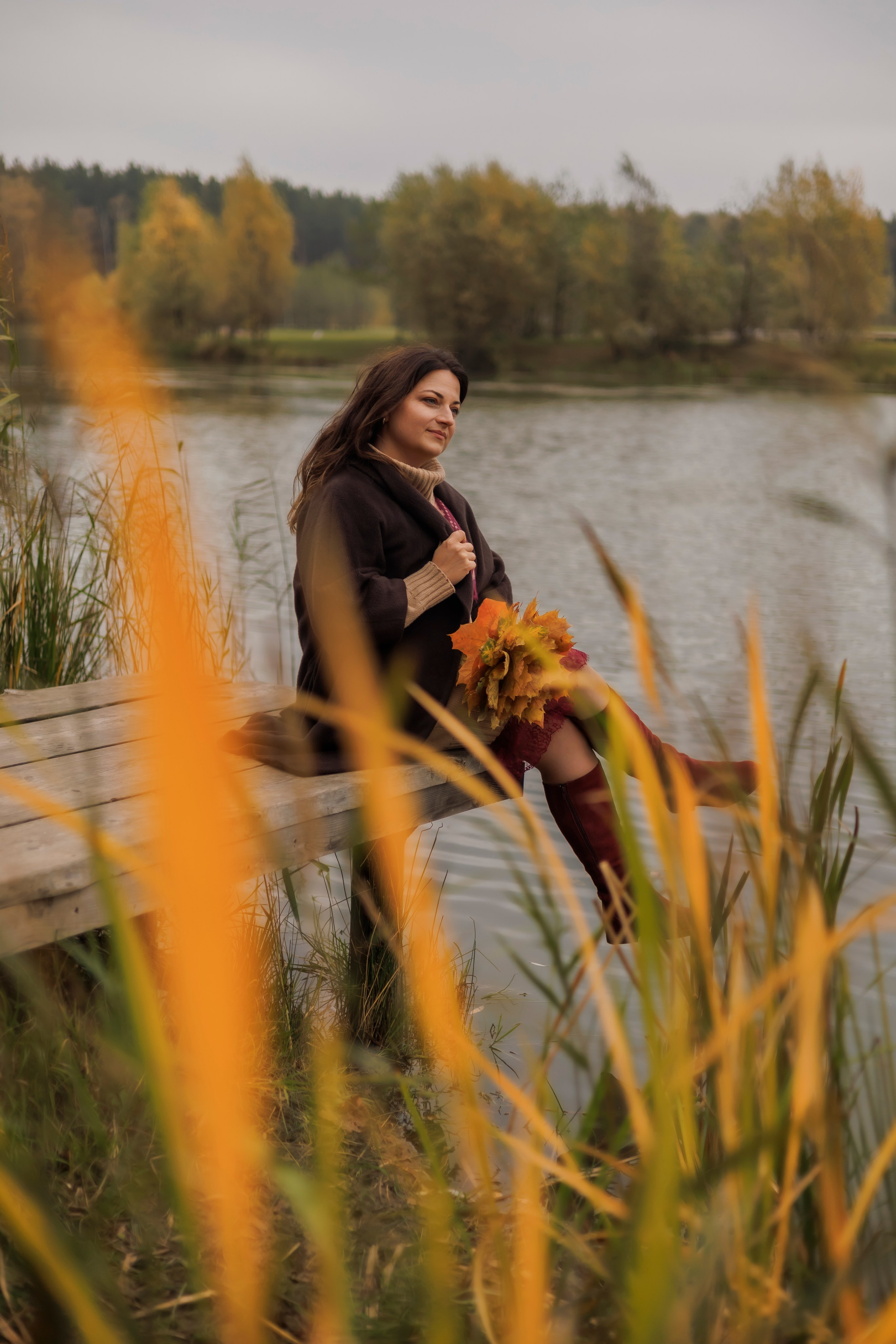 Осень в Мещерском парке. Женский и семейный фотограф в Москве и Московской области Наталья Минт