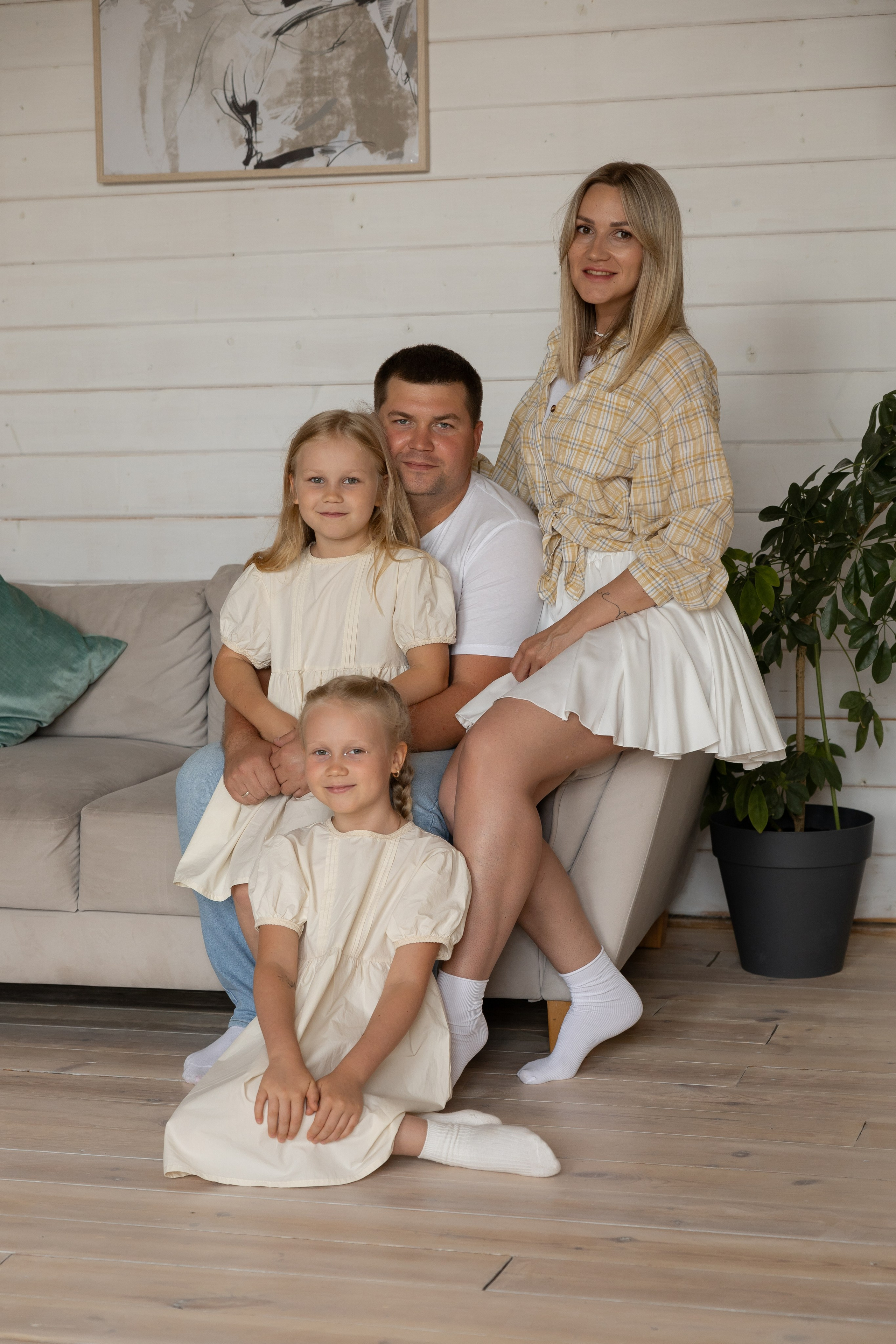 Для четверых. Семейный и свадебный фотограф в Челябинске Мария Леонтьева