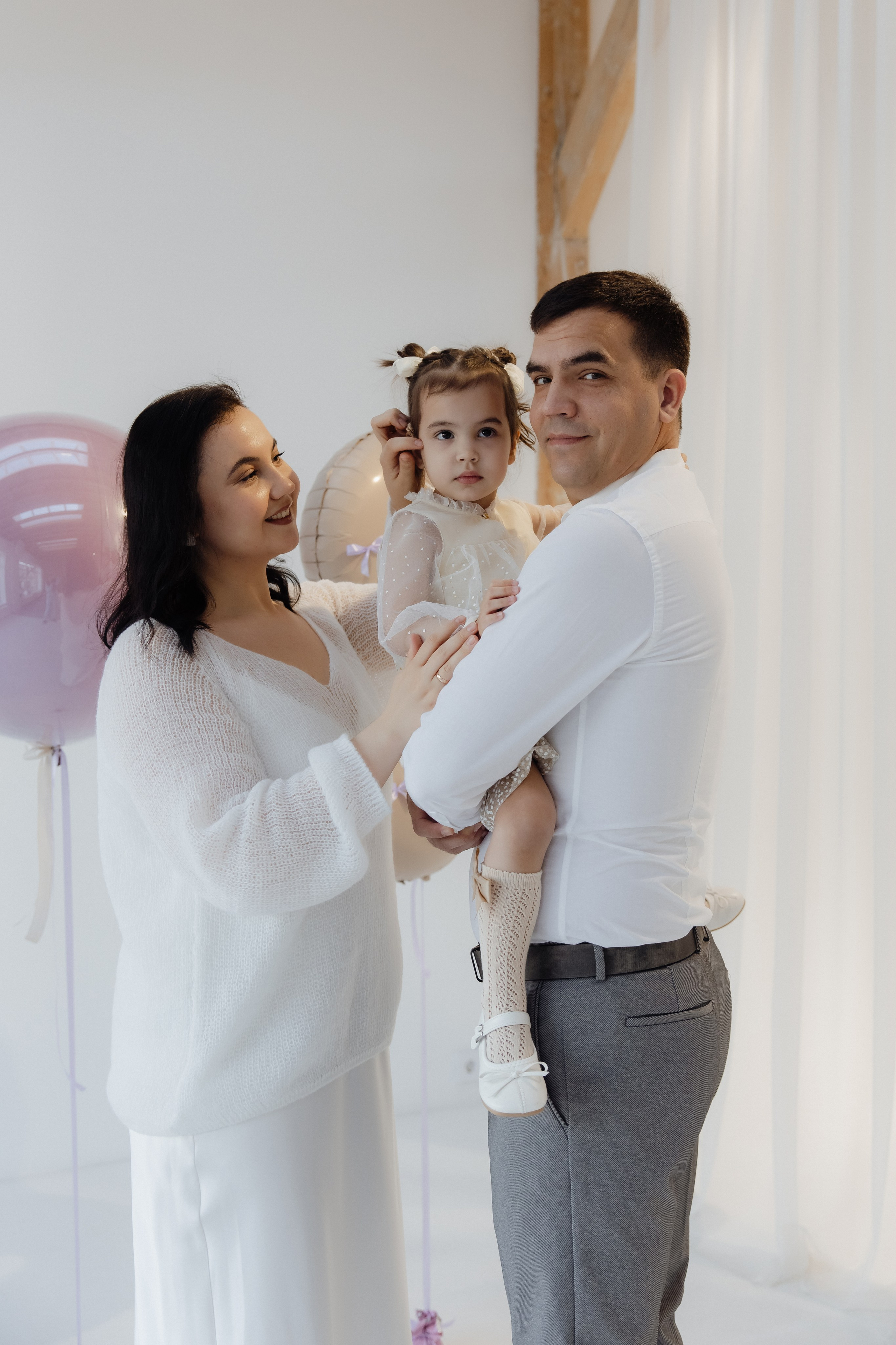 Николай, Зарина и Кира. Семейный и свадебный фотограф в Челябинске Мария Леонтьева