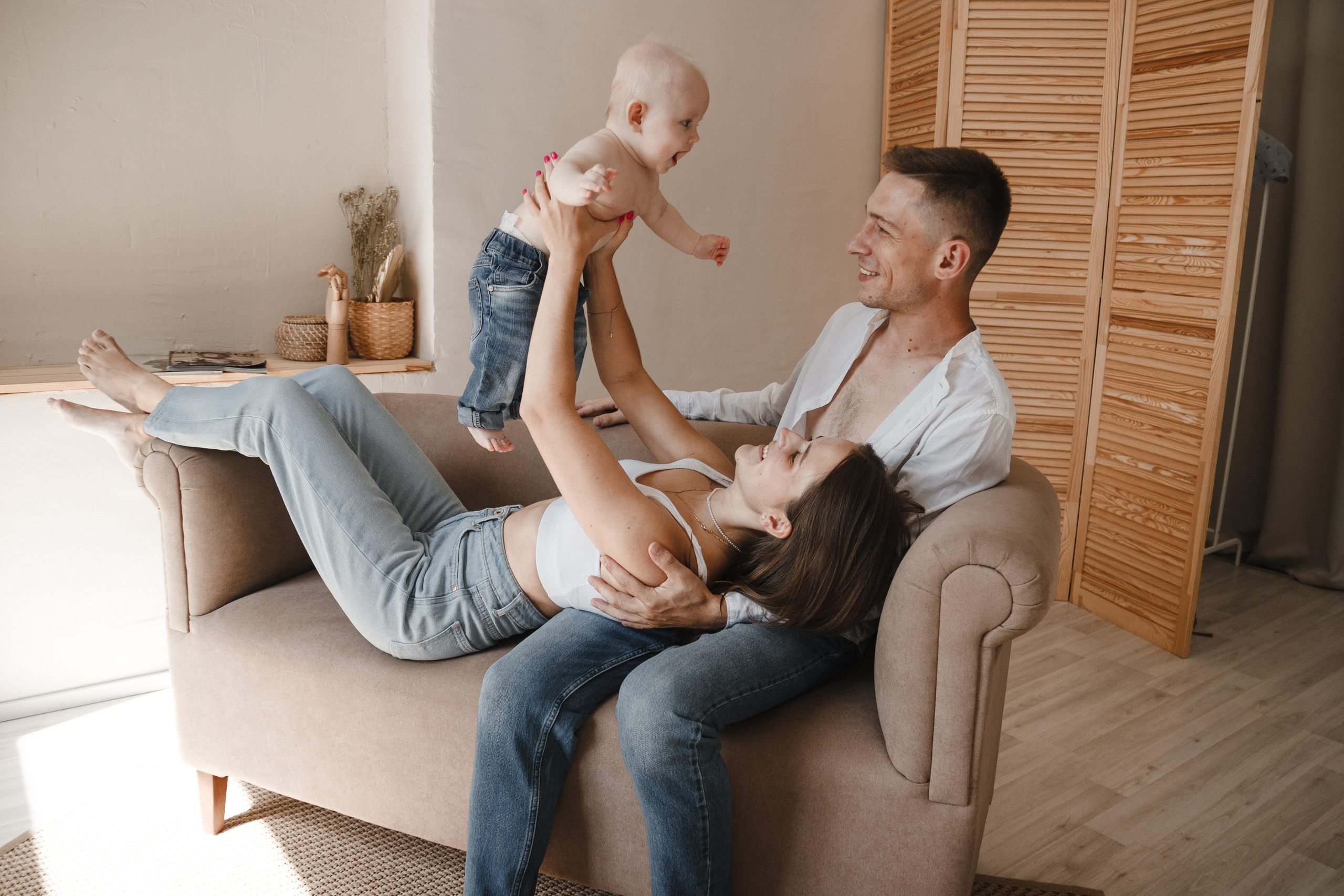 Кристина, Евгений и Никита. Фотограф в Краснодаре