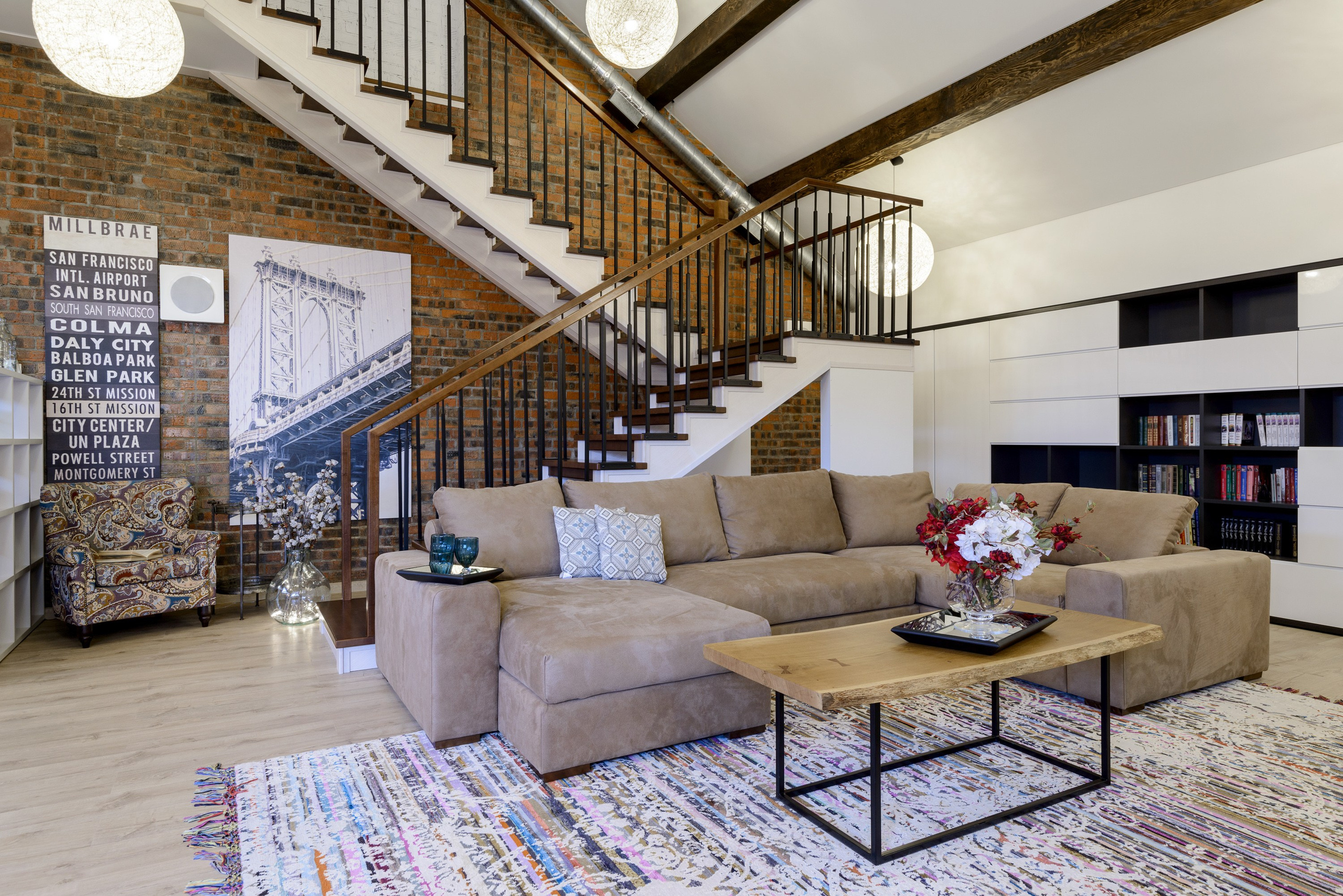 Проект LOFT. Дизайн интерьера в Новосибирске, Мире, Онлайн | Студия дизайна интерьера TWOREZ