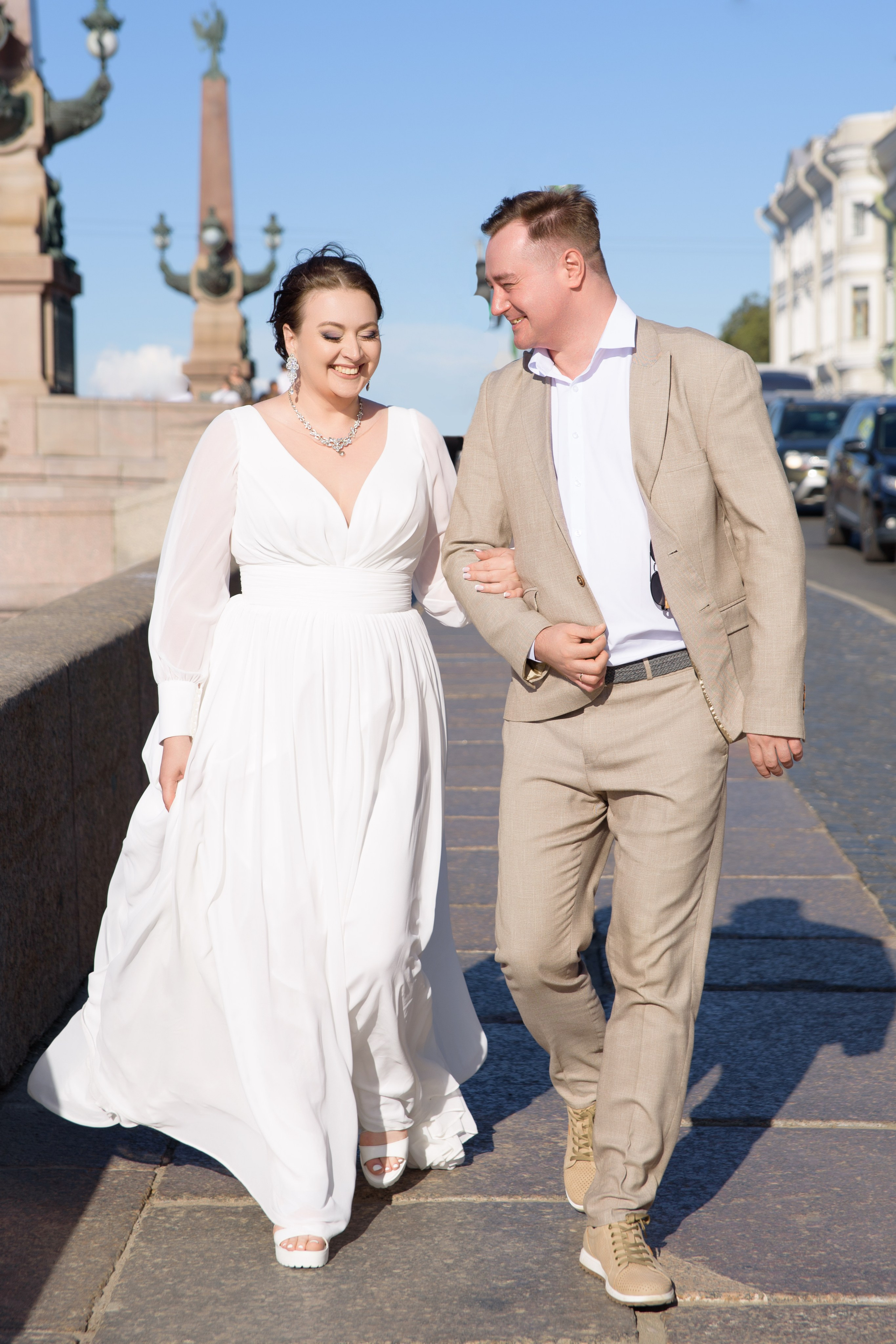 Свадебная прогулка по знаковым местам Петербурга