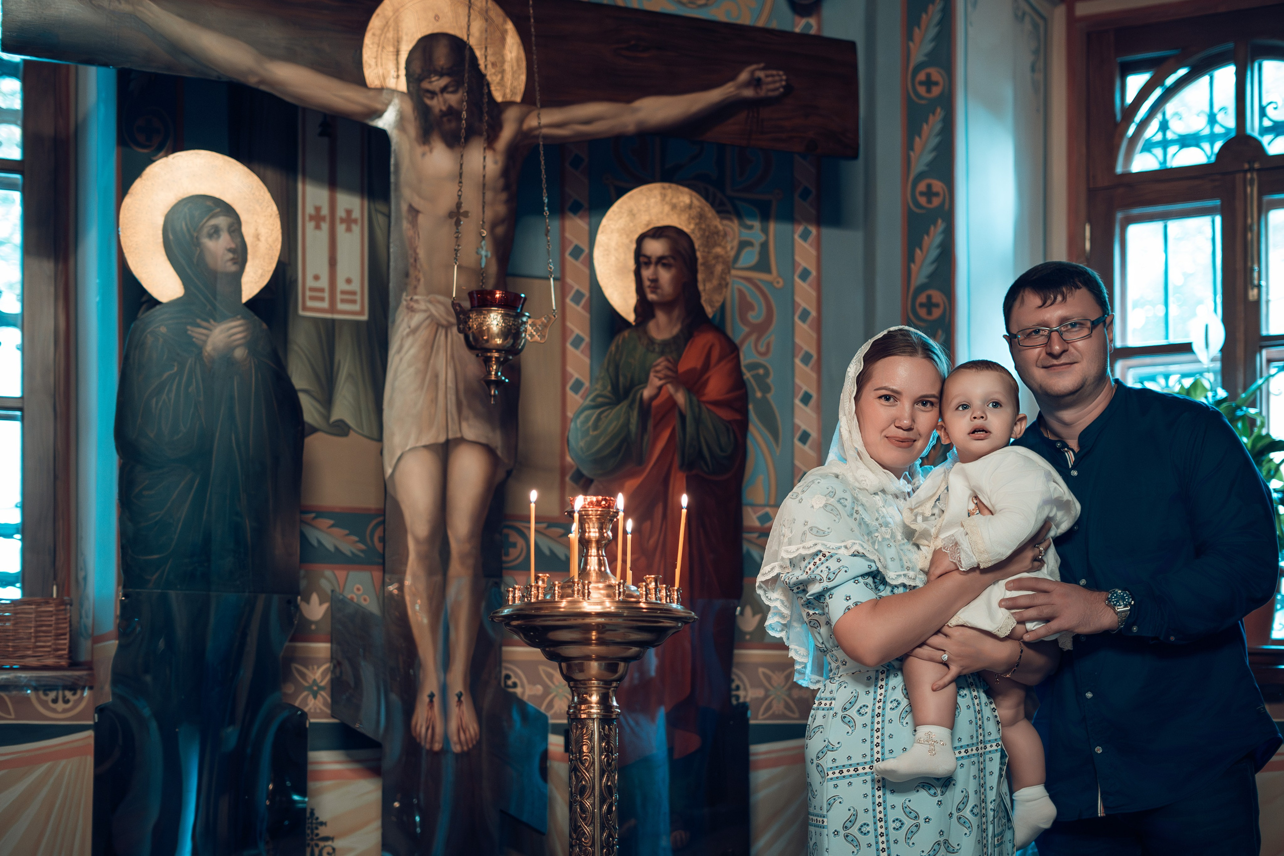 Таинство Крещения Михаила