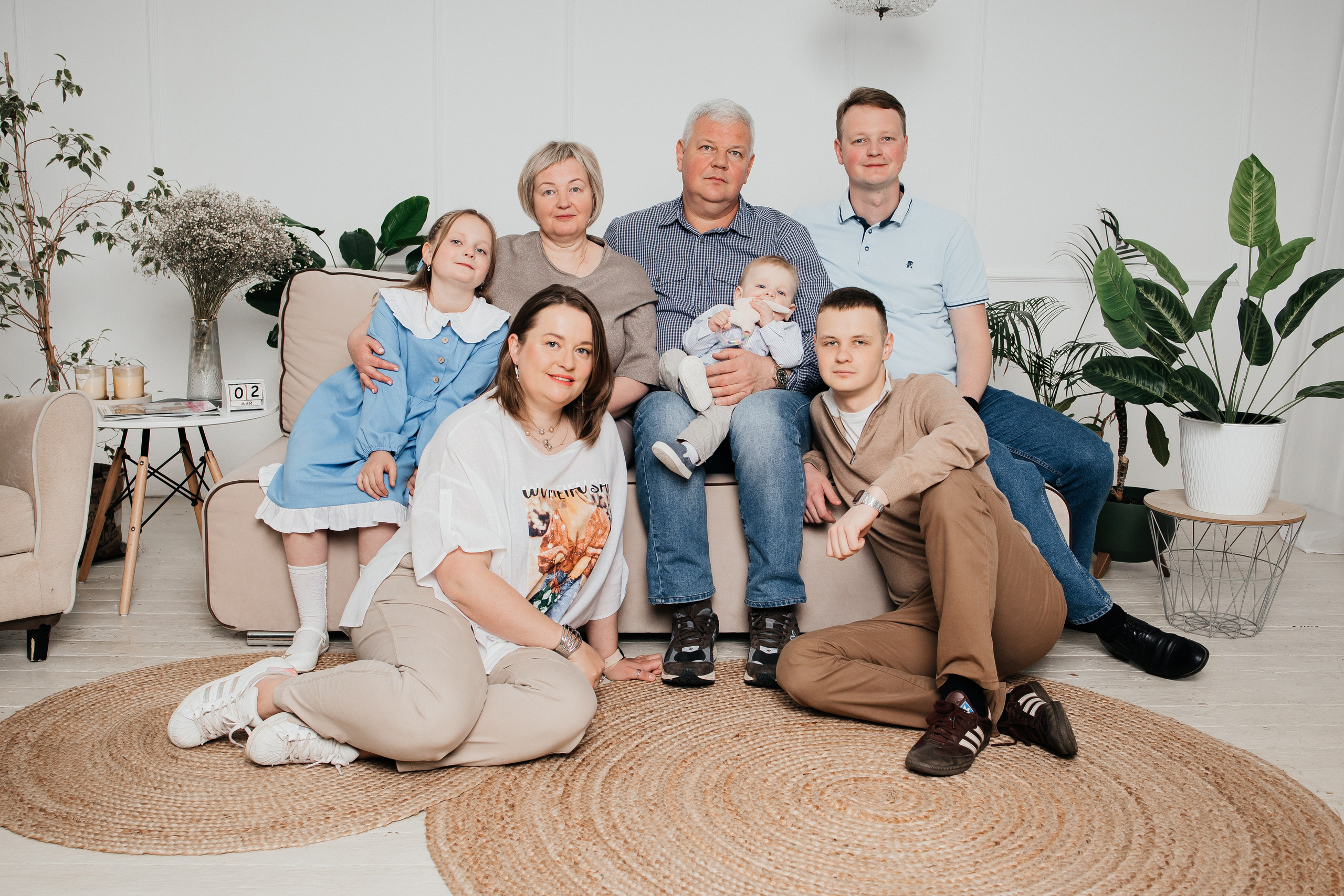 Семья Марии и Валерии. Детский и семейный фотограф в Пушкино, Мытищи, Москва Сергеева Светлана