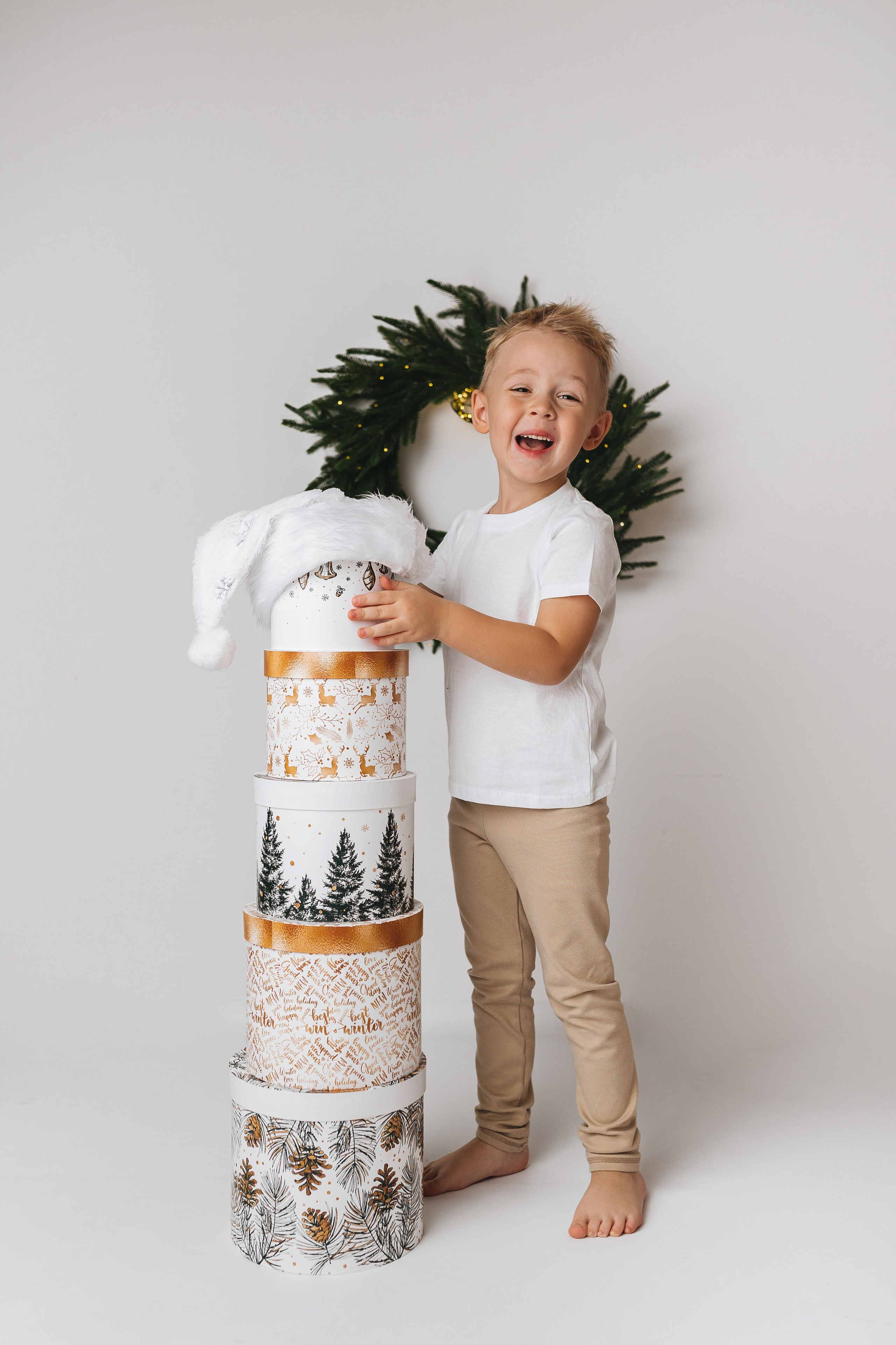 Новогодняя фотосессия. Фотограф новорожденных Серпухов, Протвино, Москва I Марина Бурмистрова