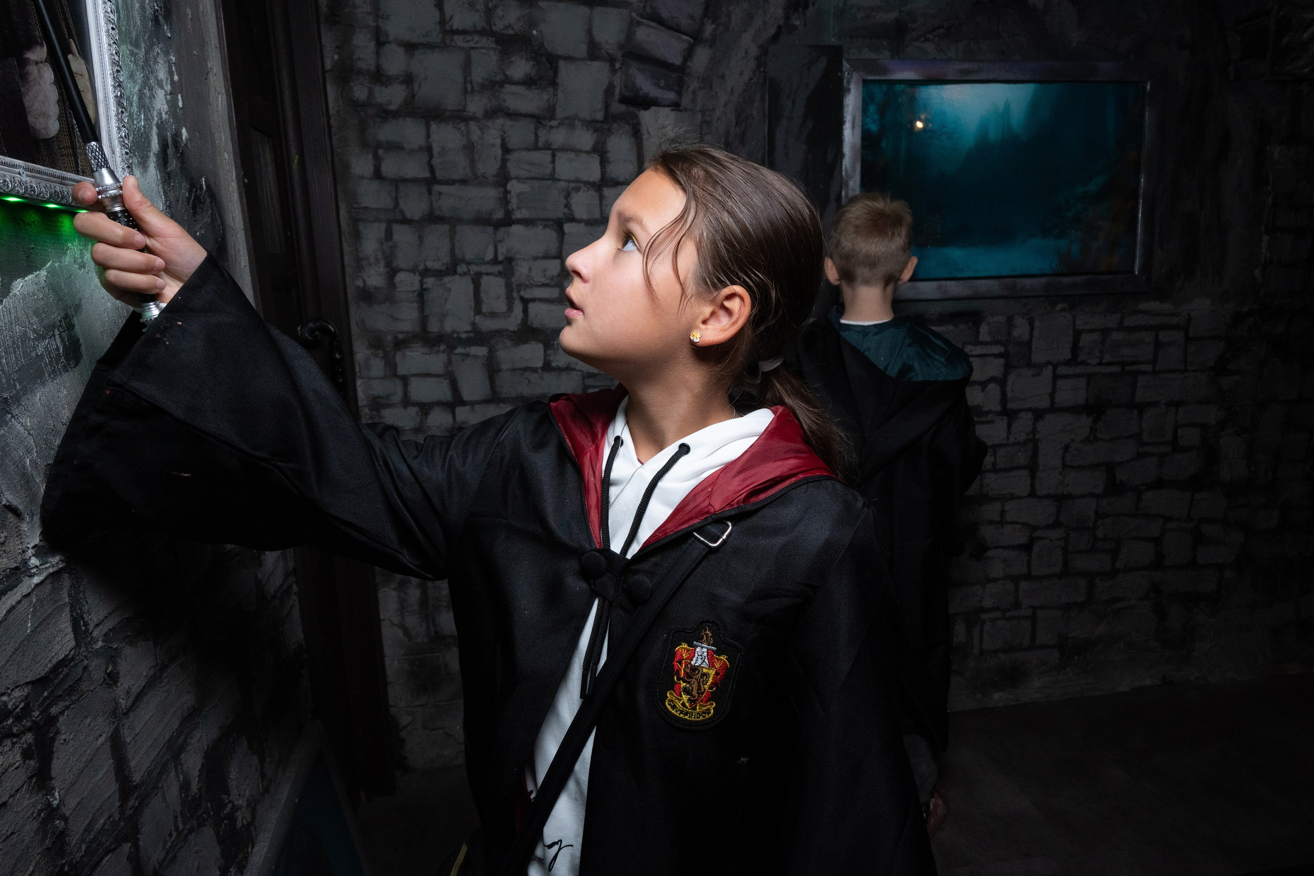 День рождения ребенка в «Подземелье Слизерин». Фотограф мероприятий в Москве